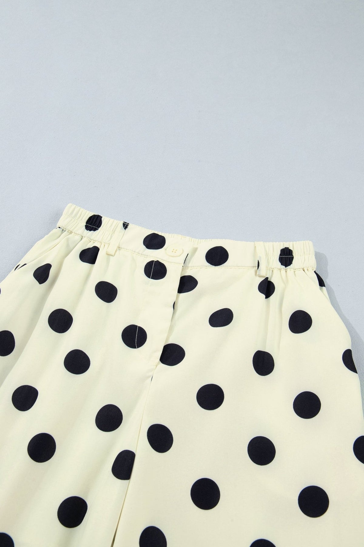 Polka Dot Pleated High Waist Harem Pants - Rooted & Reckless Co.