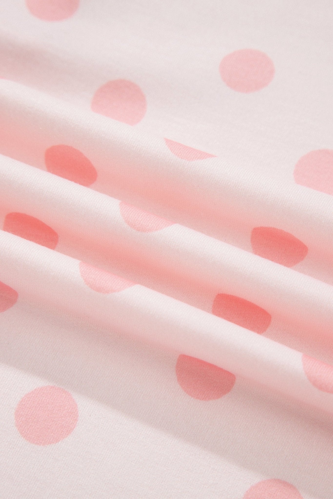 Polka Dot Polo Pullover & Elastic Waist Shorts Set - Rooted & Reckless Co.