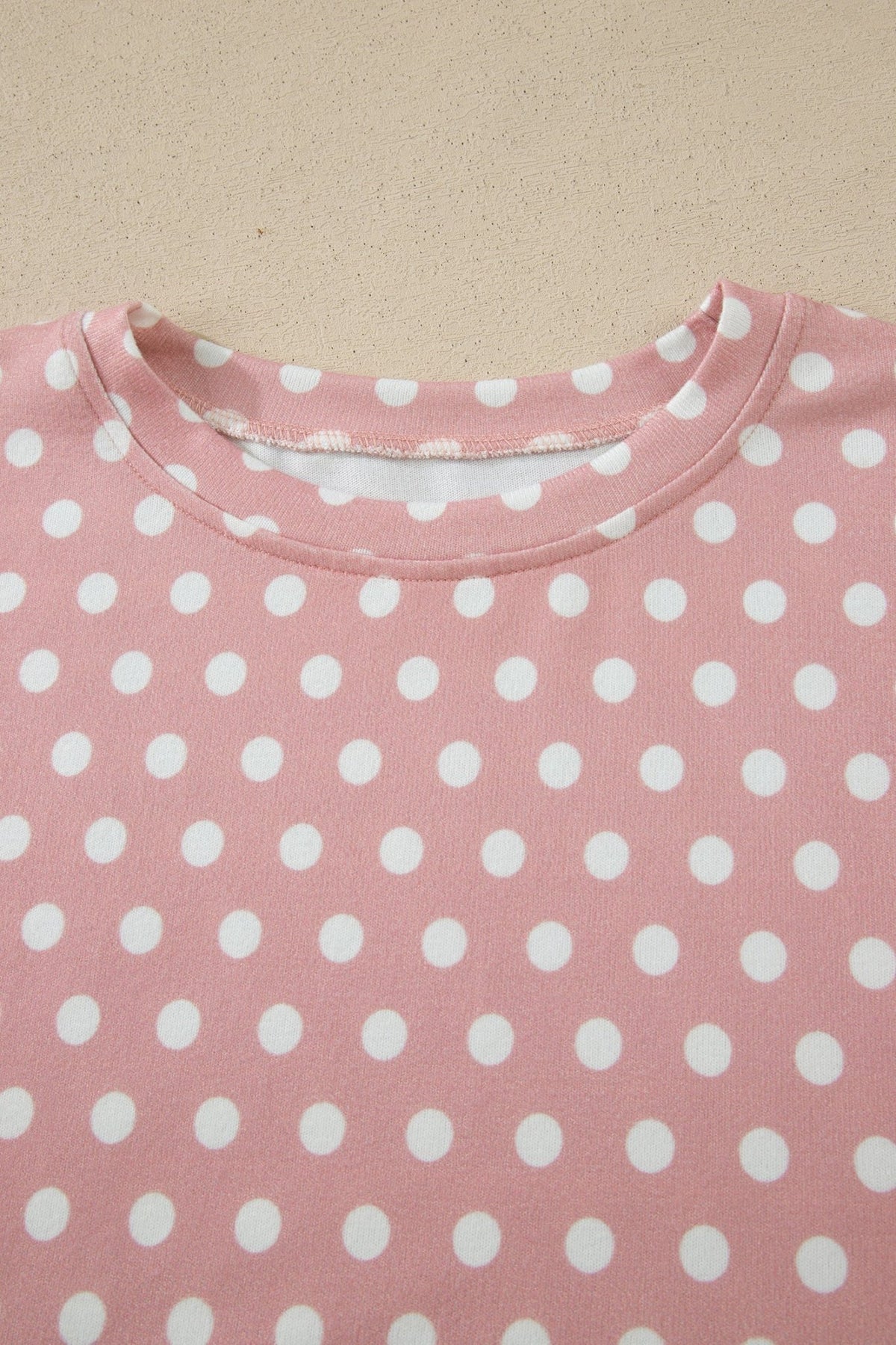Polka Dot Relaxed Top & Drawning Shorts Set - Rooted & Reckless Co.