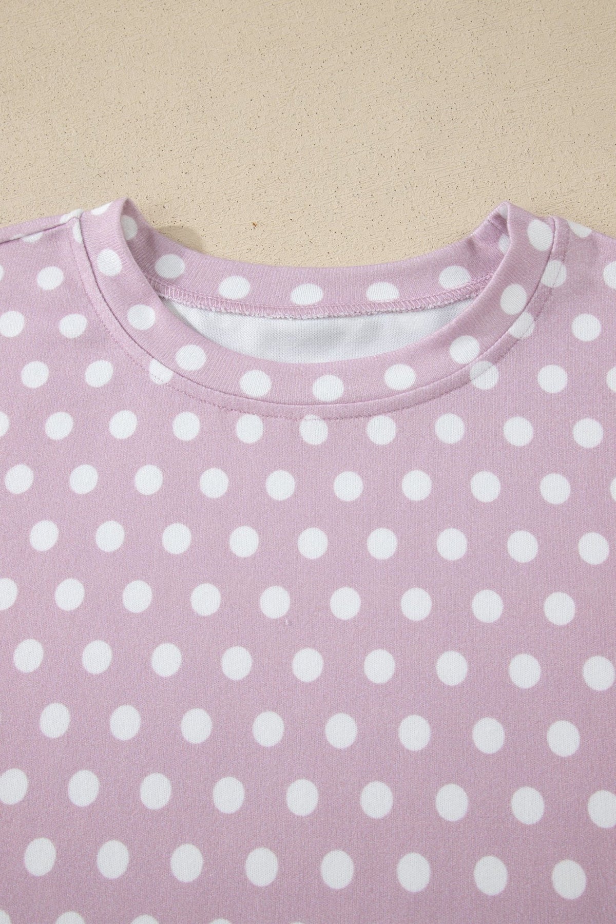 Polka Dot Relaxed Top & Drawning Shorts Set - Rooted & Reckless Co.