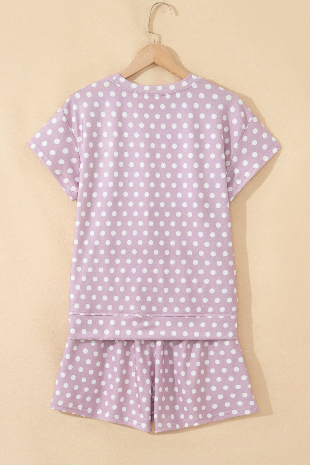 Polka Dot Relaxed Top & Drawning Shorts Set - Rooted & Reckless Co.