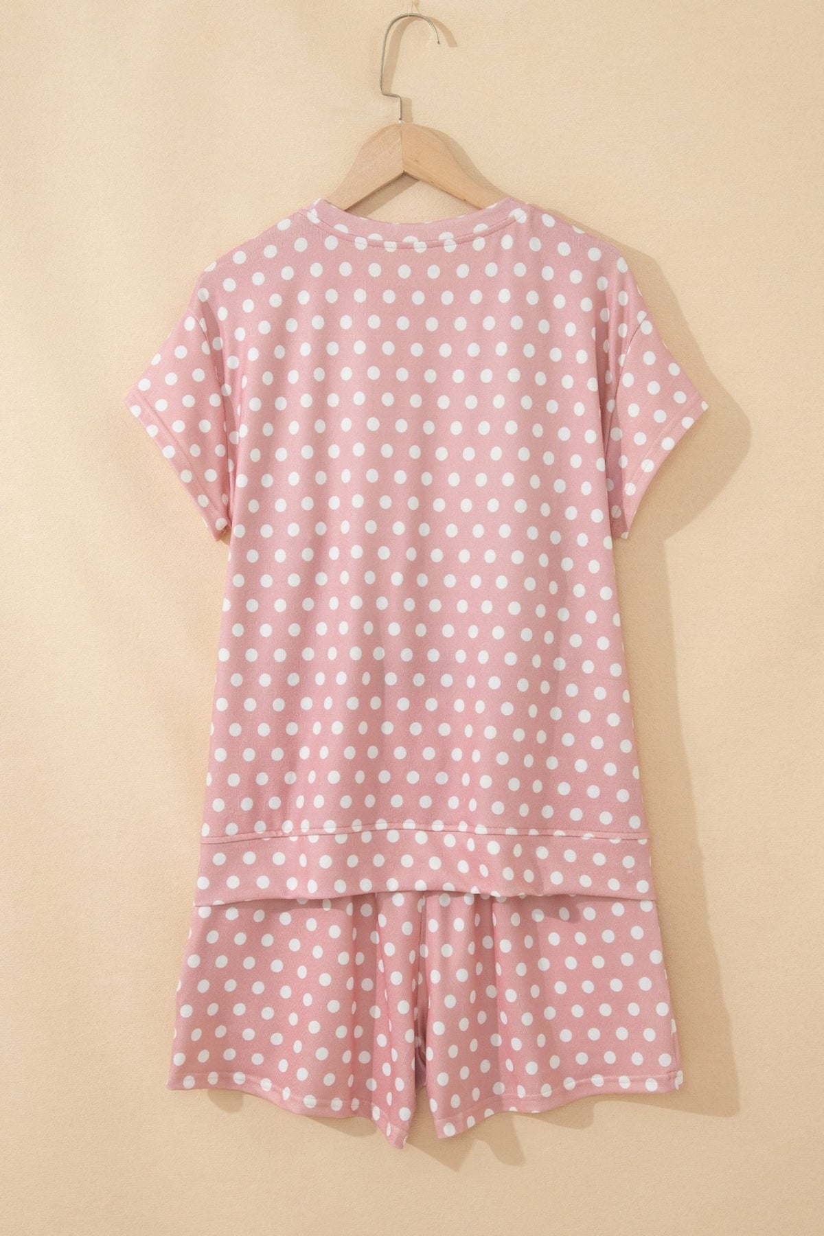 Polka Dot Relaxed Top & Drawning Shorts Set - Rooted & Reckless Co.