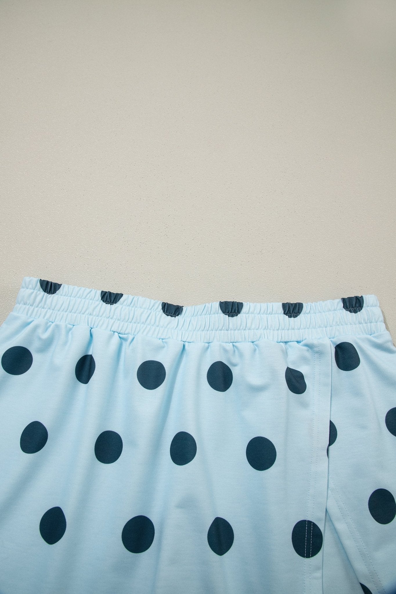 Polka Dot Ribbed Trim Tank & Mini Skort Set - Rooted & Reckless Co.