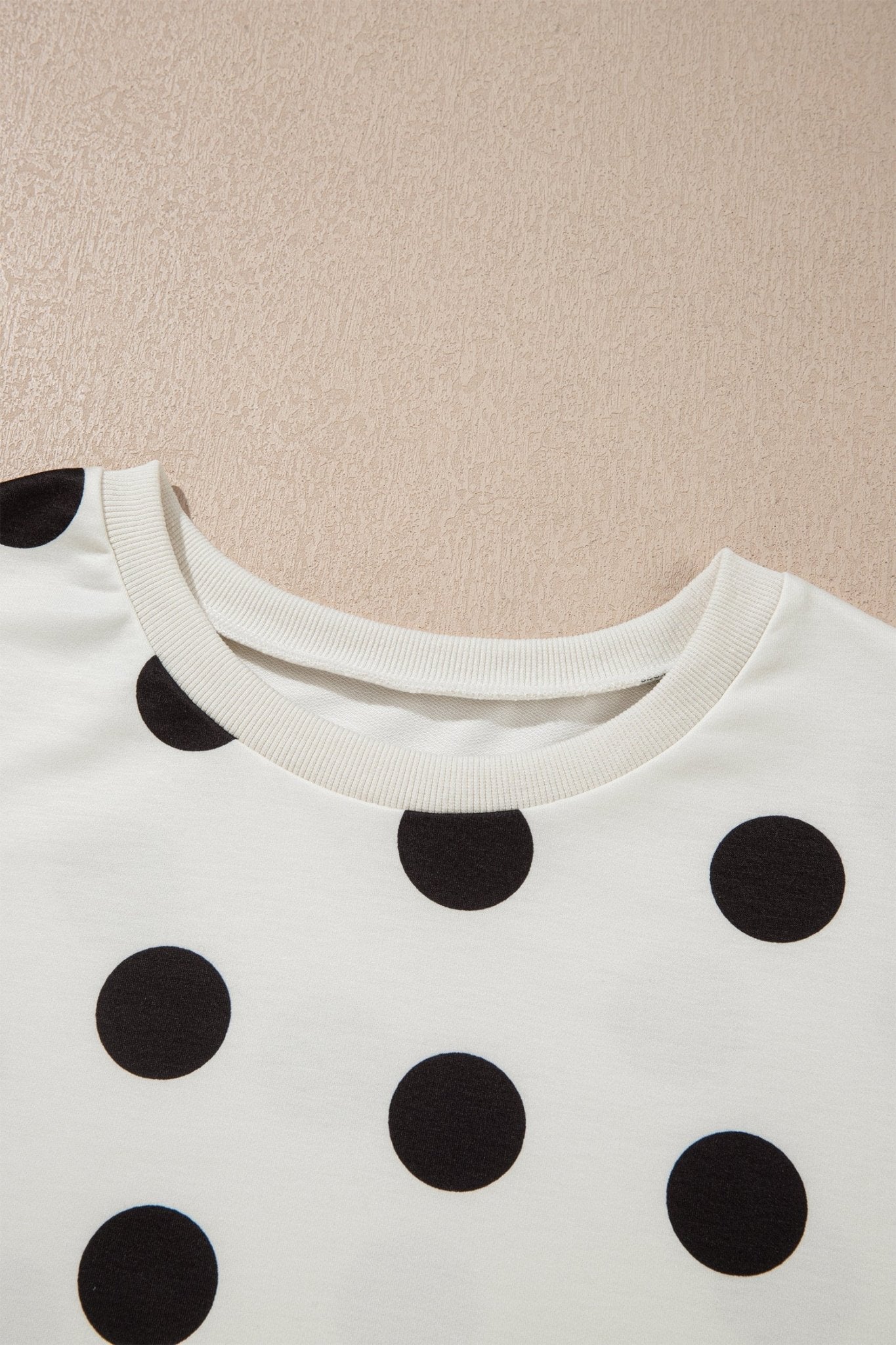 Polka Dot Short Sleeve Tee & Drawstring Shorts Set - Rooted & Reckless Co.