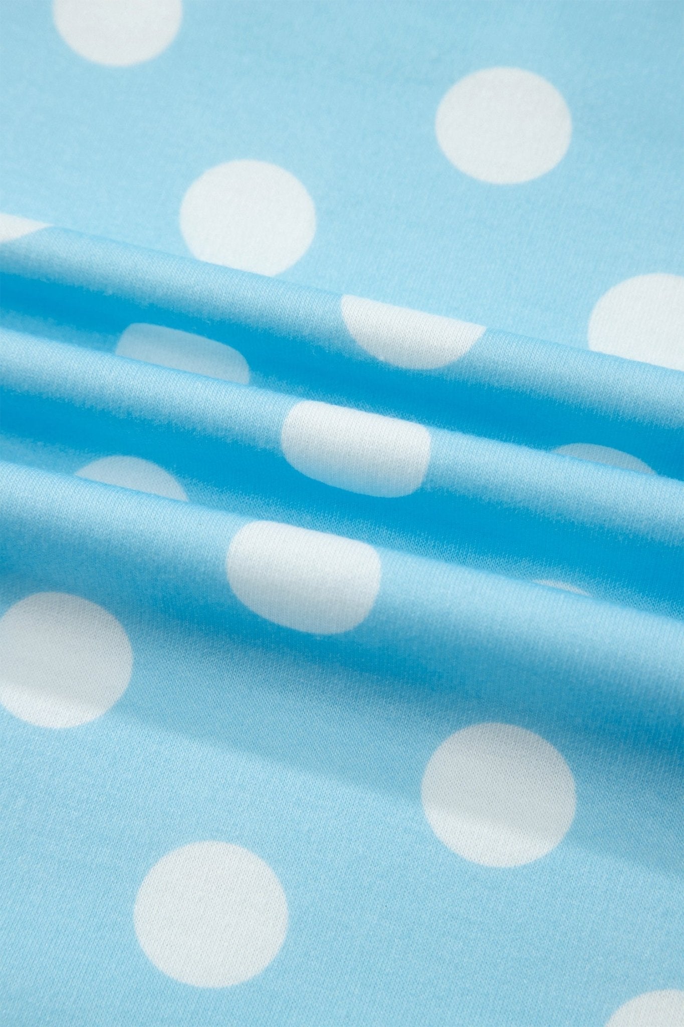 Polka Dot Short Sleeve Top & Drawning Pants Set - Rooted & Reckless Co.