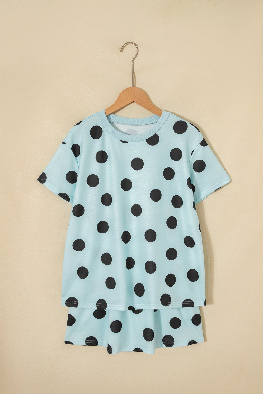 Polka Dot Short Sleeve Top & Mini Skort Set - Rooted & Reckless Co.