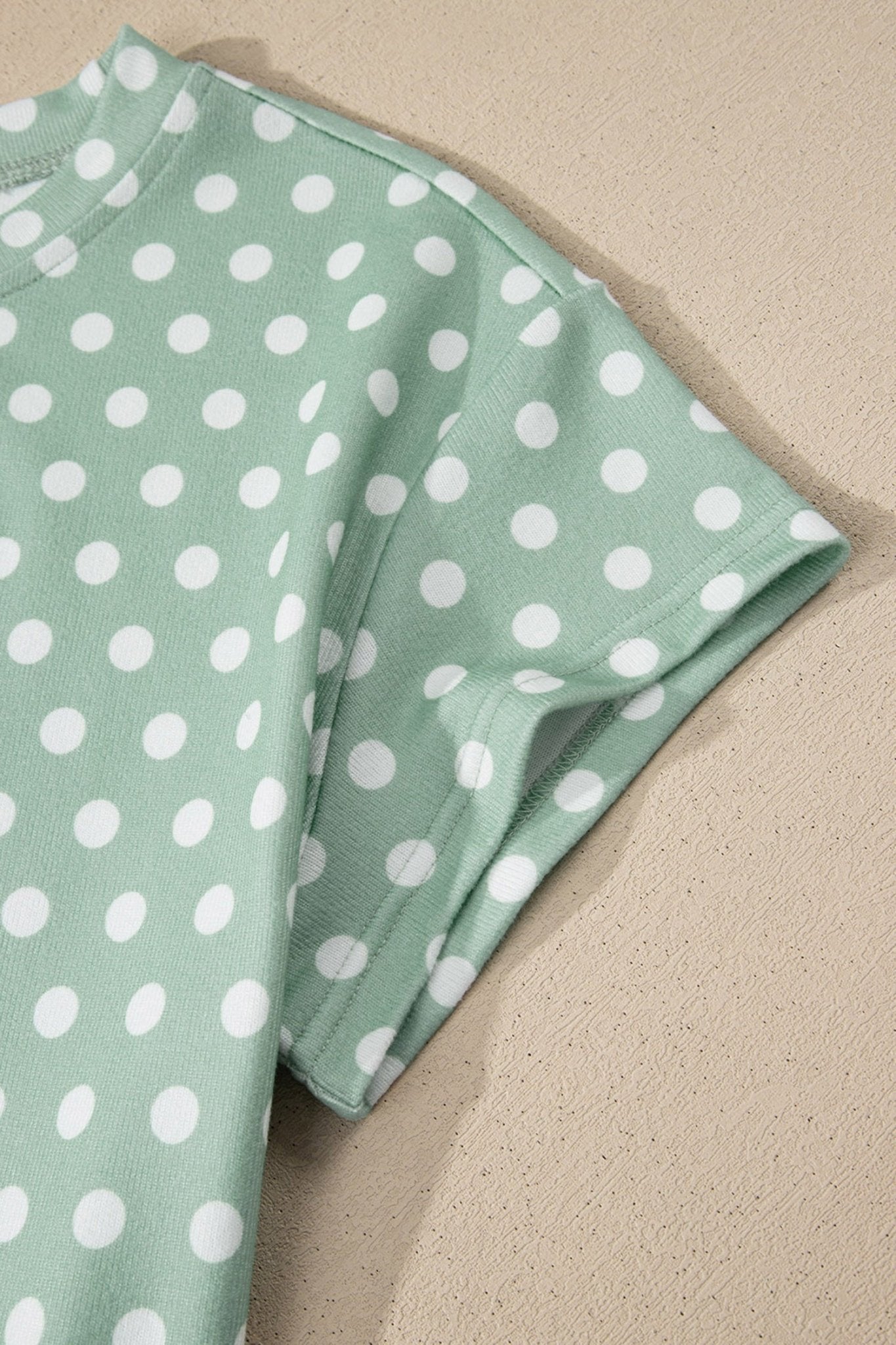 Polka Dot Short Sleeve Top & Shorts Set - Rooted & Reckless Co.