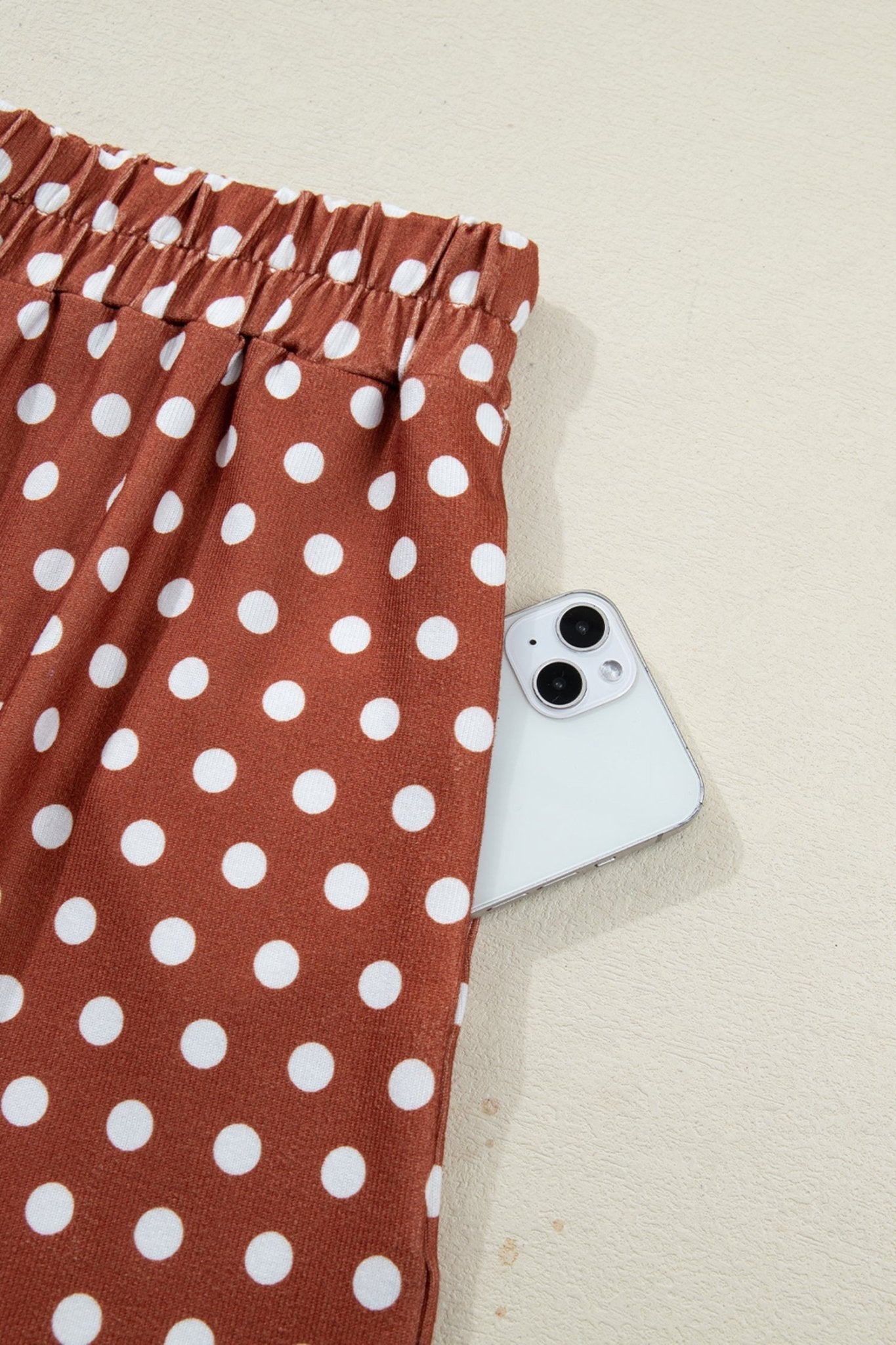 Polka Dot Short Sleeve Top & Shorts Set - Rooted & Reckless Co.