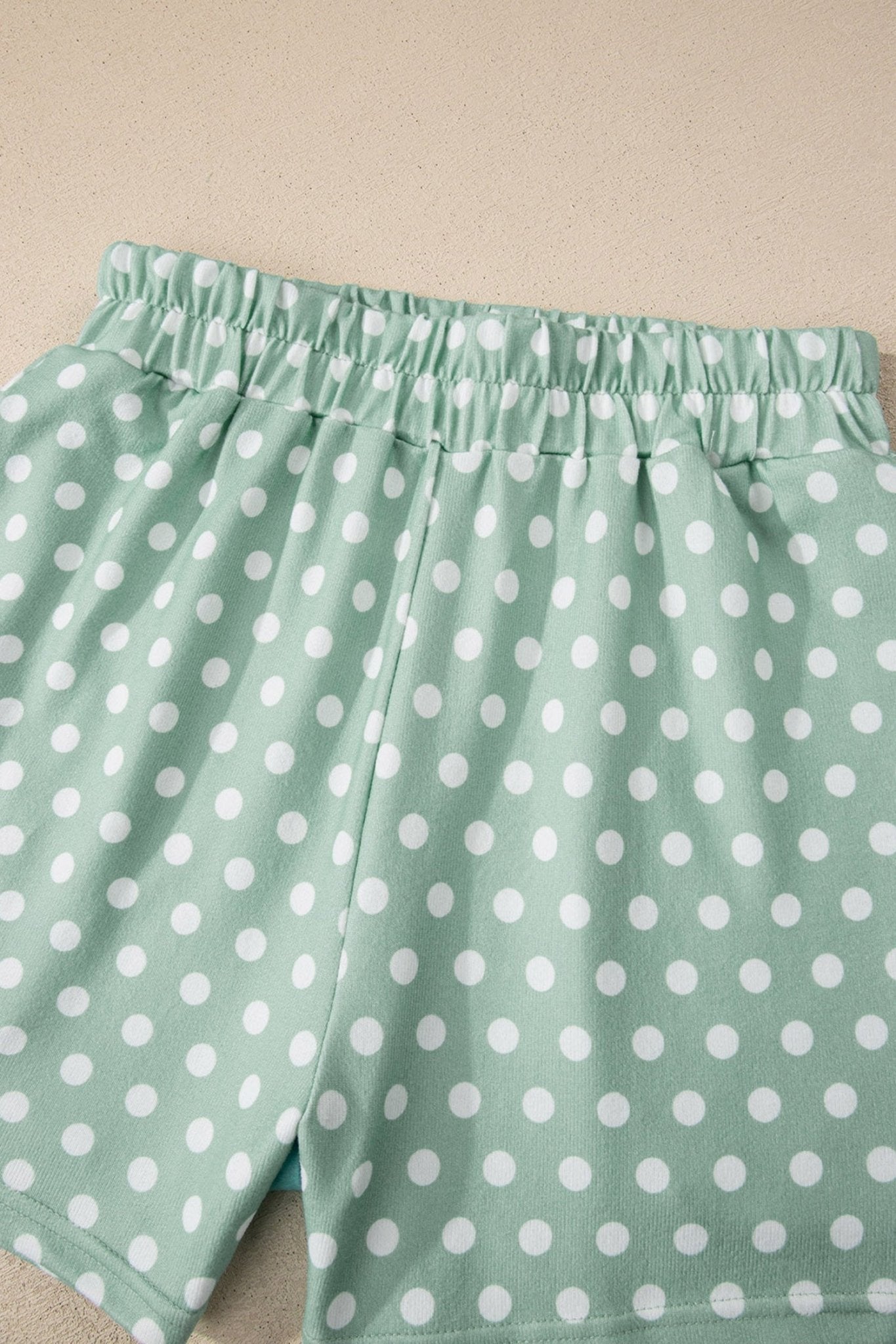Polka Dot Short Sleeve Top & Shorts Set - Rooted & Reckless Co.