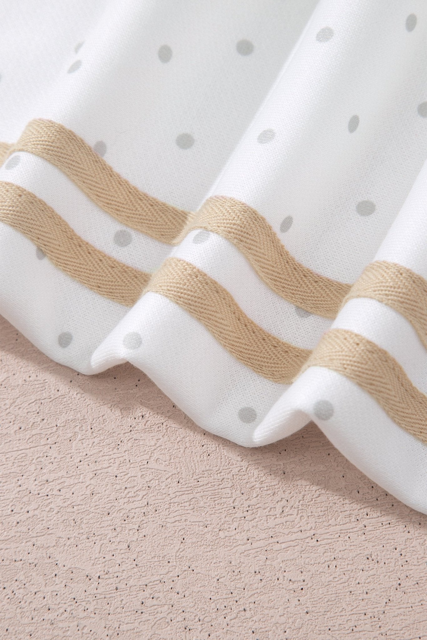Polka Dot Side Stripe Detail Sweatshirt & Shorts Set - Rooted & Reckless Co.