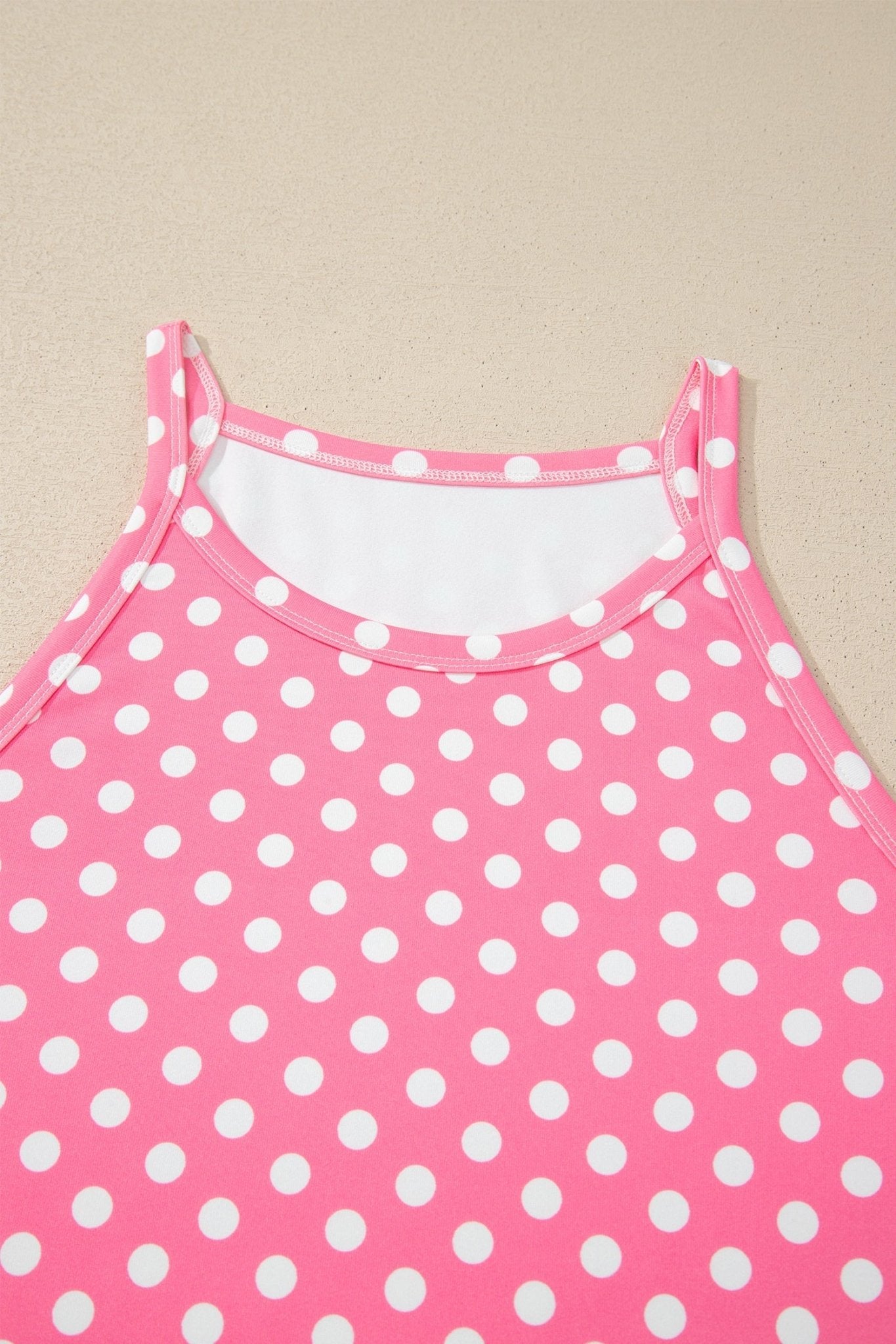 Polka Dot Tank & Loose Pants Set - Rooted & Reckless Co.
