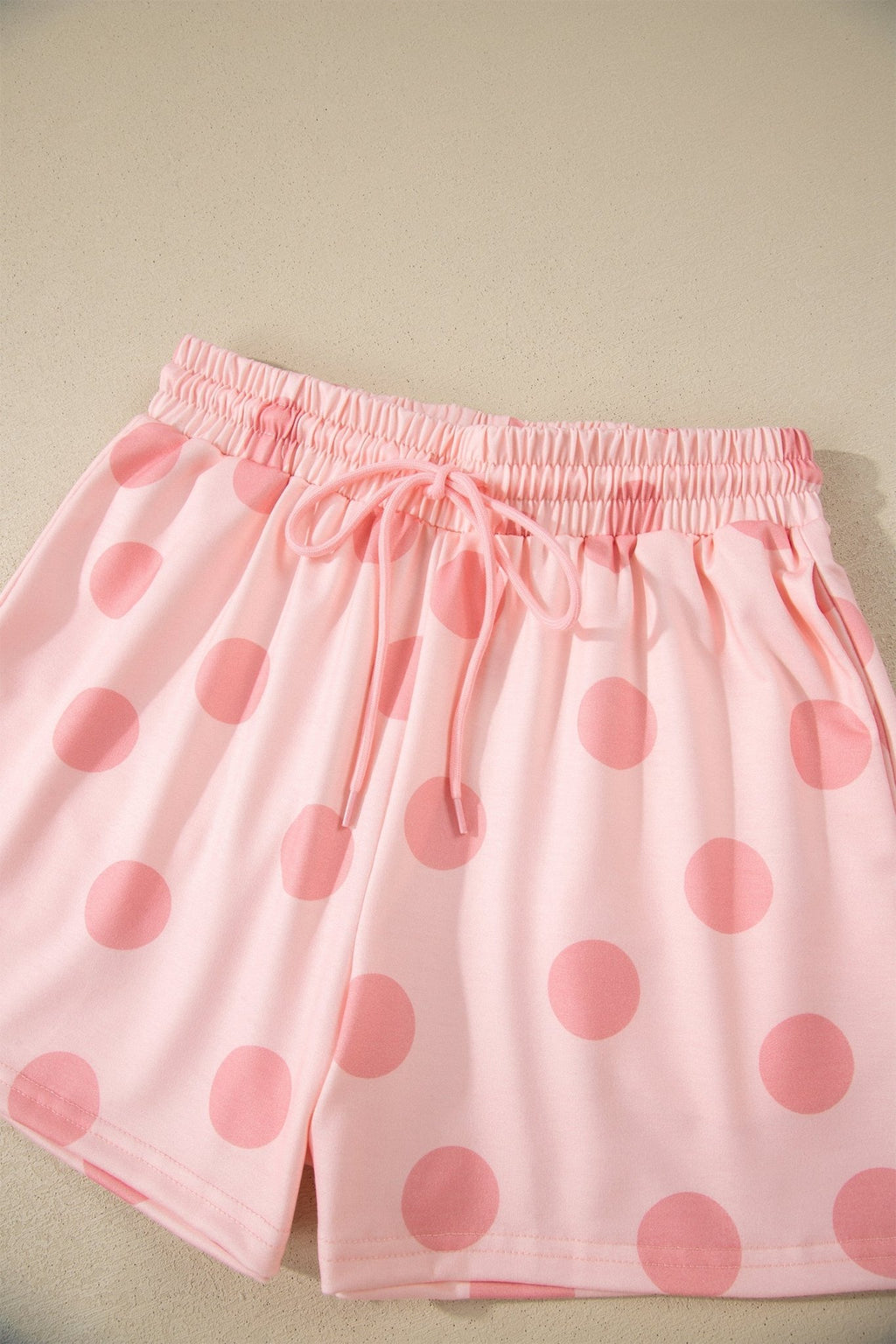 Polka Dot Tee & Drawstring Short Set - Rooted & Reckless Co.