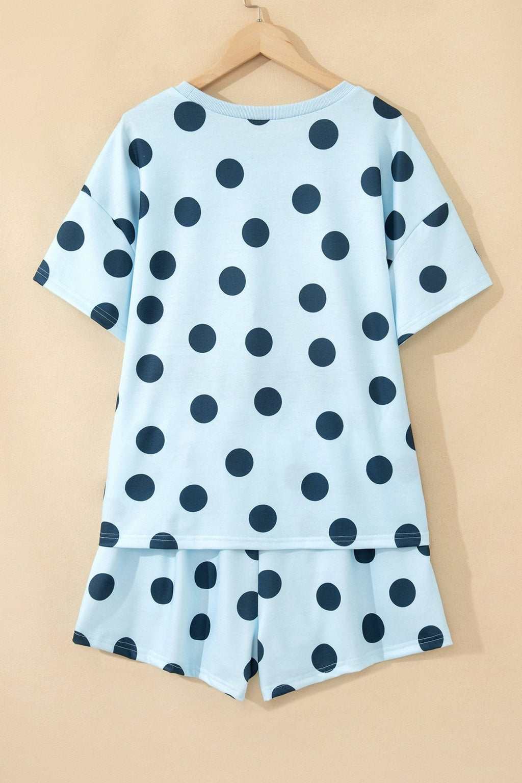 Polka Dot Tee & Drawstring Short Set - Rooted & Reckless Co.