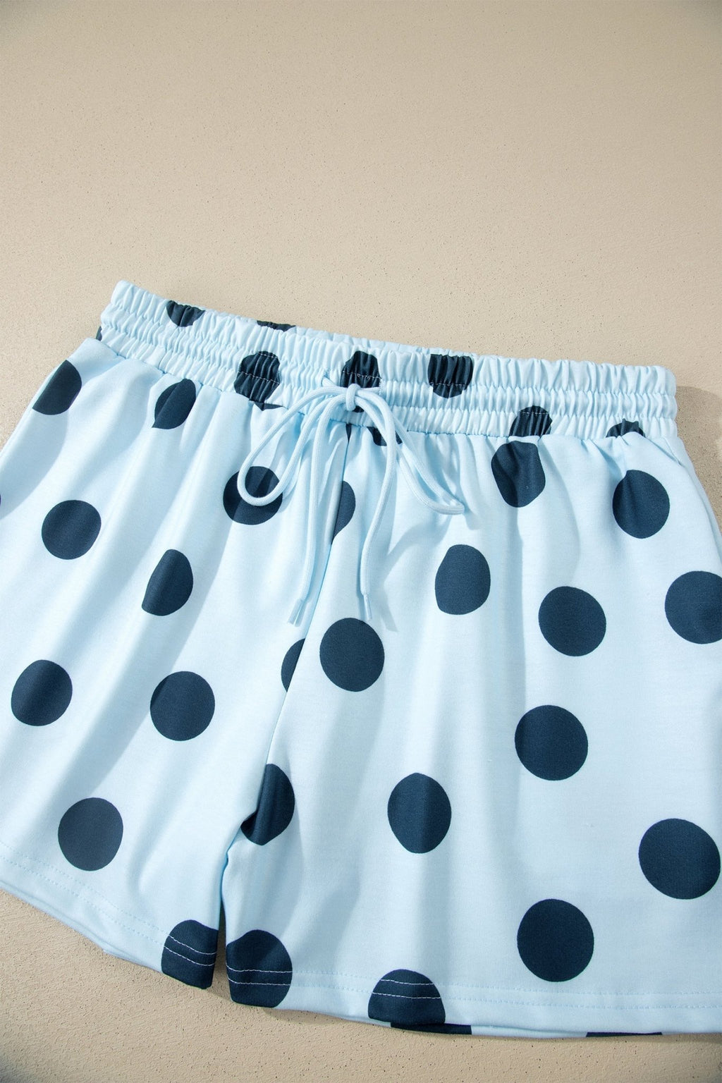 Polka Dot Tee & Drawstring Short Set - Rooted & Reckless Co.