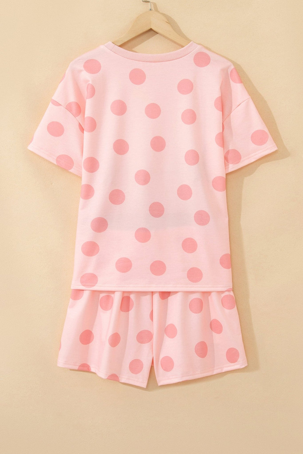 Polka Dot Tee & Drawstring Short Set - Rooted & Reckless Co.