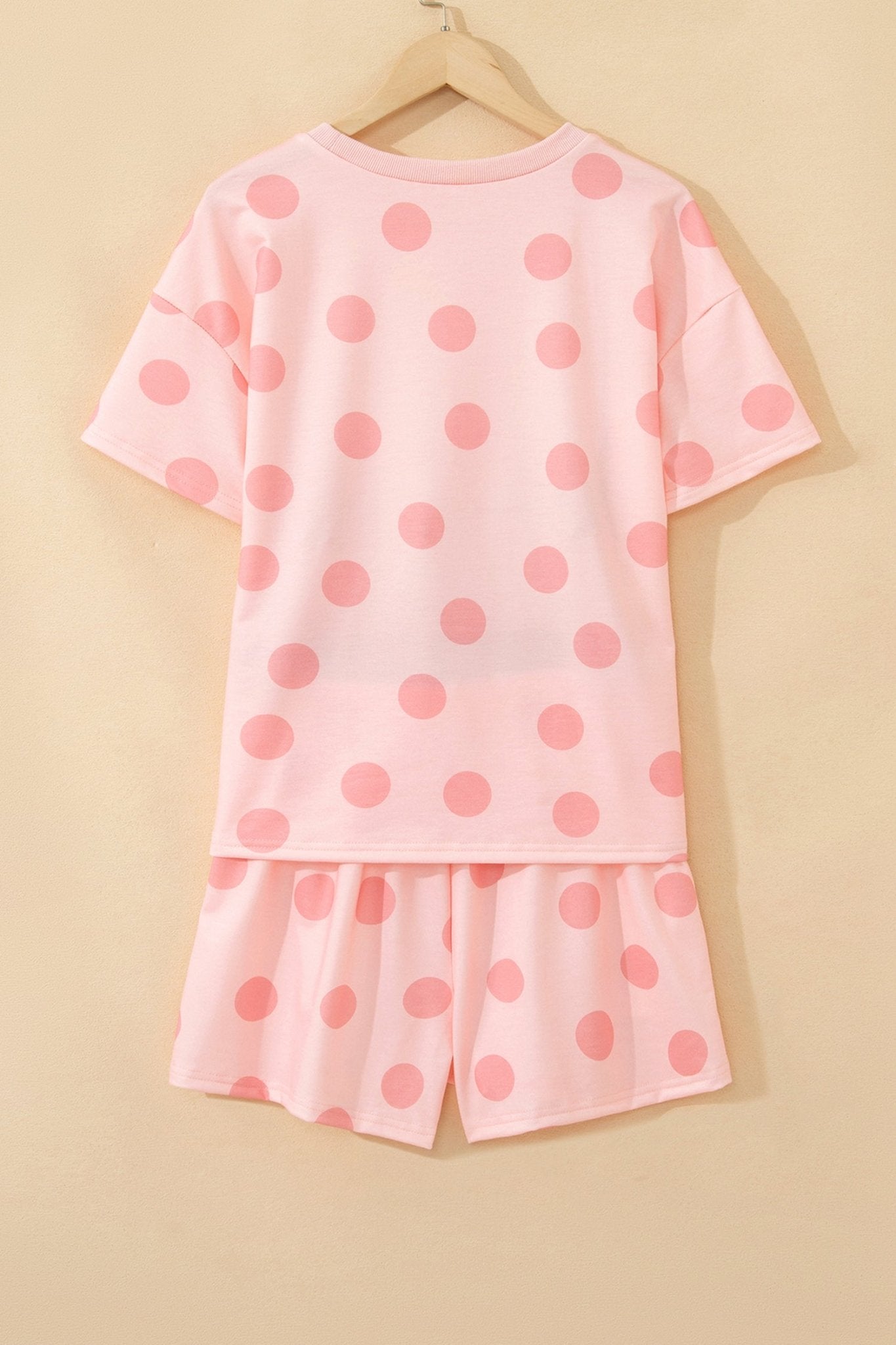Polka Dot Tee & Drawstring Short Set - Rooted & Reckless Co.