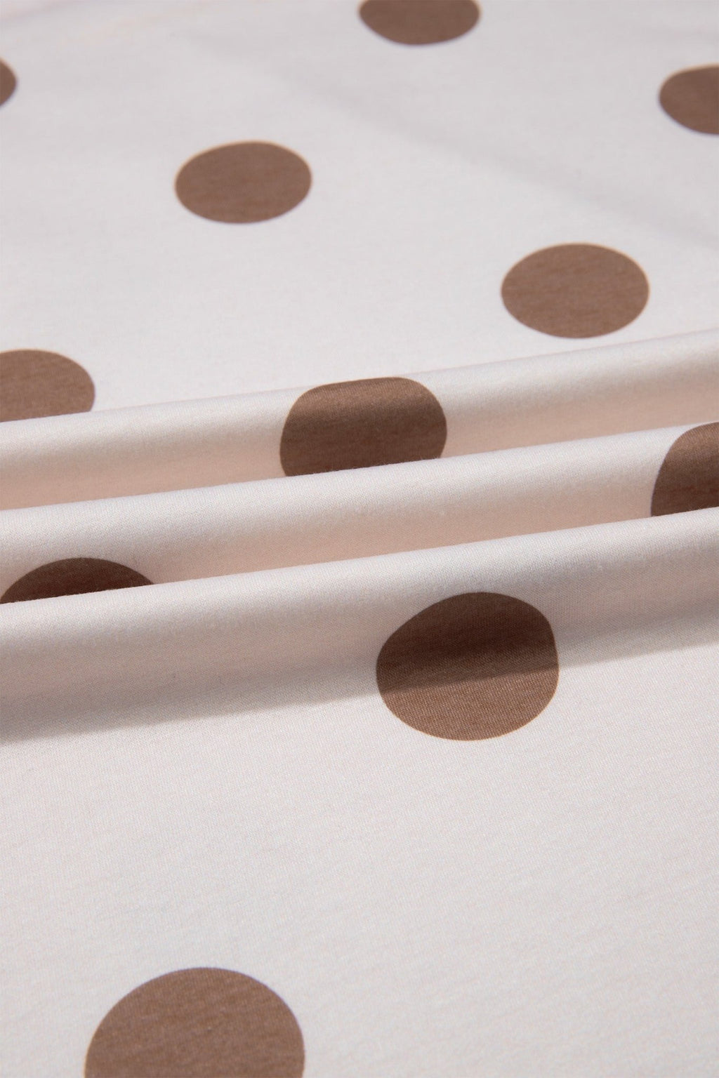 Polka Dot Wide Leg Elastic Waist Pants - Rooted & Reckless Co.