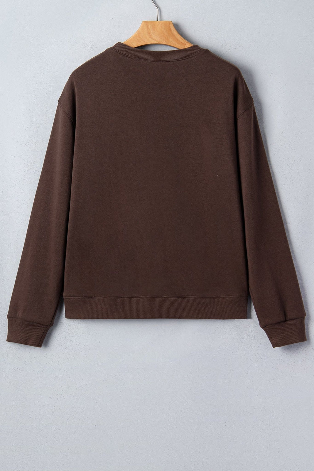 Pray Floral Stripe Gingham Embroidered Patch Sweatshirt - Rooted & Reckless Co.