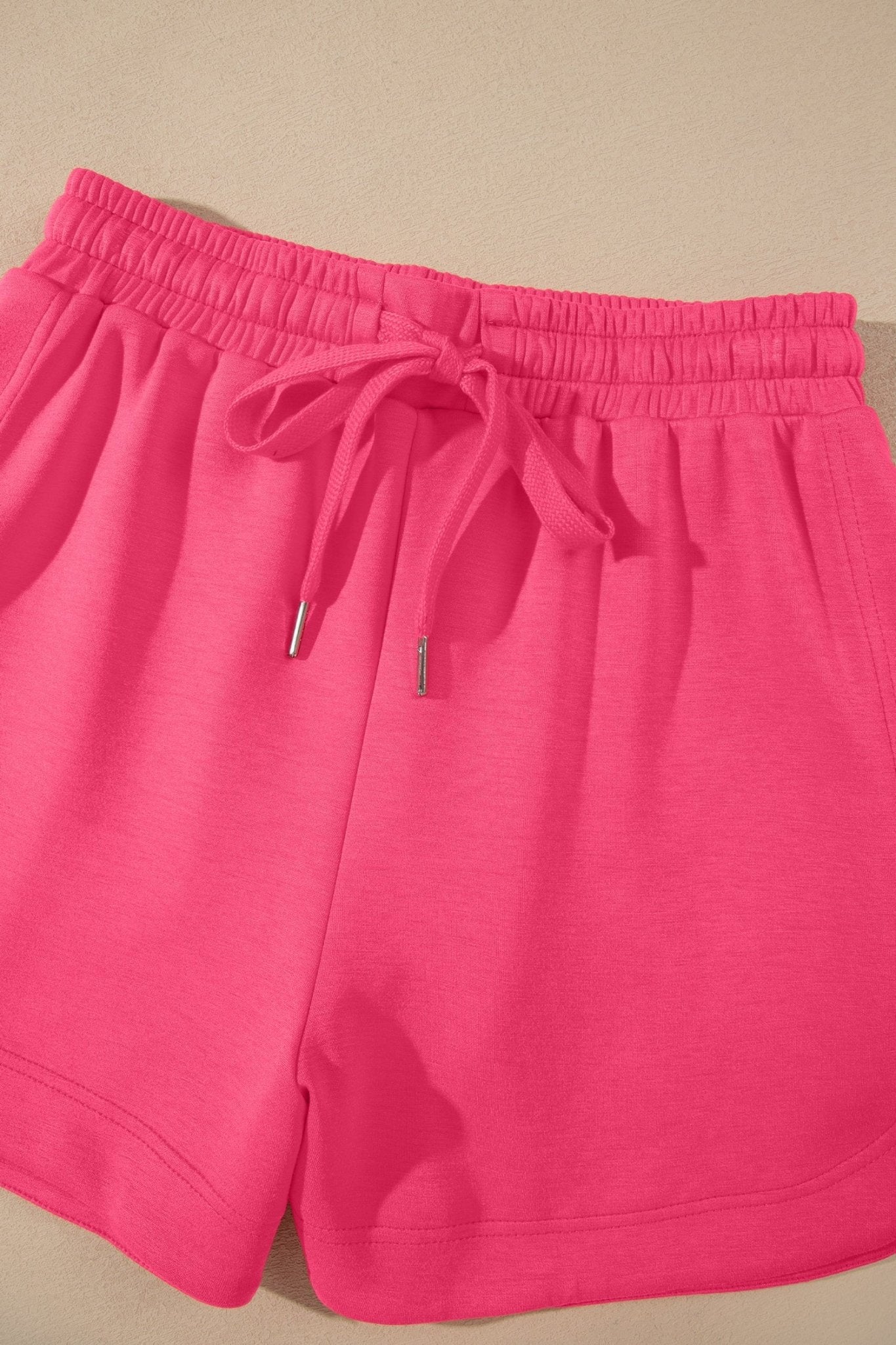 Quarter Zip Sleeveless Top & Drawstring Shorts Set - Rooted & Reckless Co.