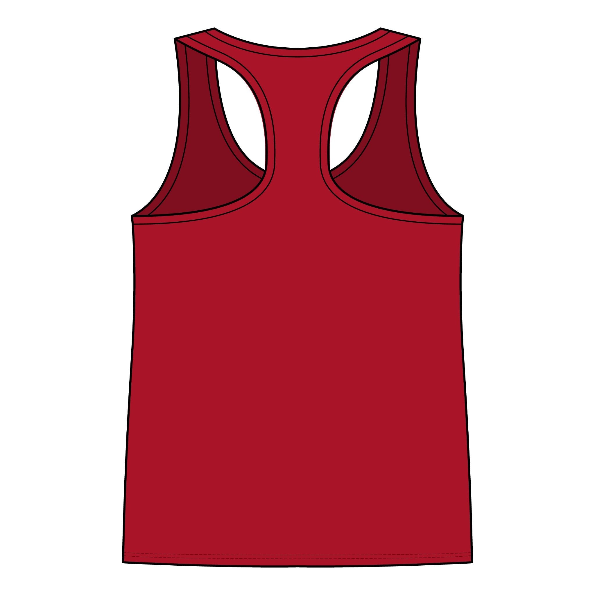 Racerback Tank — "Turn Up The Hank, Let's Drank" Leopard Print Graphic - Rooted & Reckless Co.