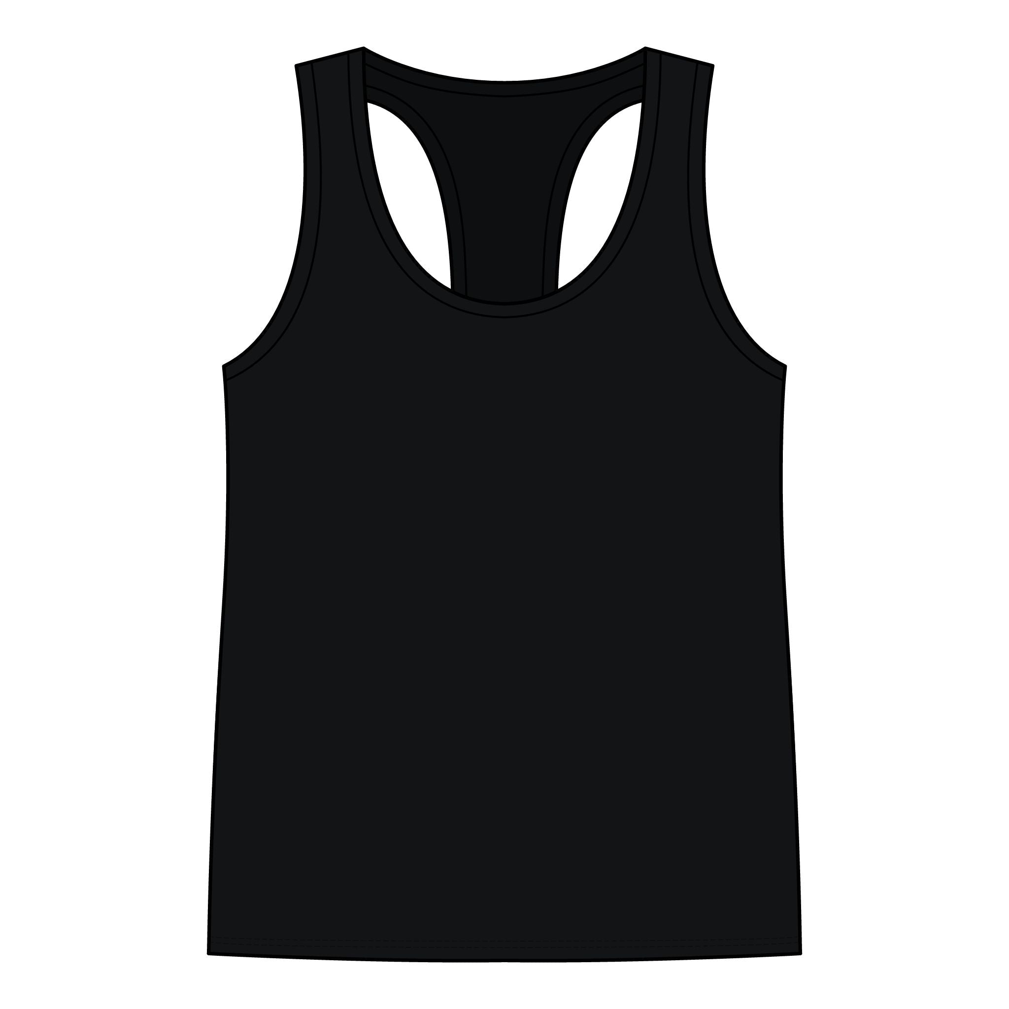 Racerback Tank — "Turn Up The Hank, Let's Drank" Leopard Print Graphic - Rooted & Reckless Co.