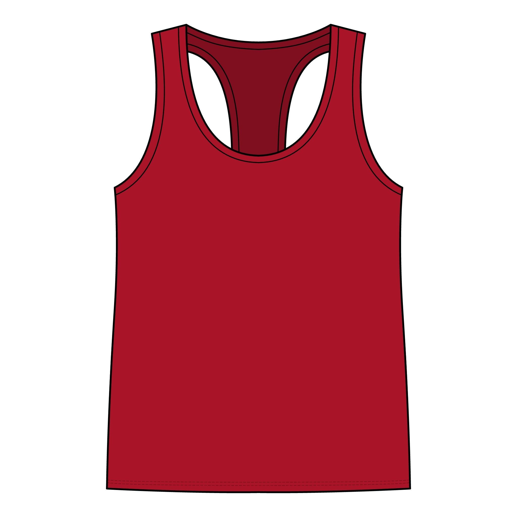 Racerback Tank — "Turn Up The Hank, Let's Drank" Leopard Print Graphic - Rooted & Reckless Co.