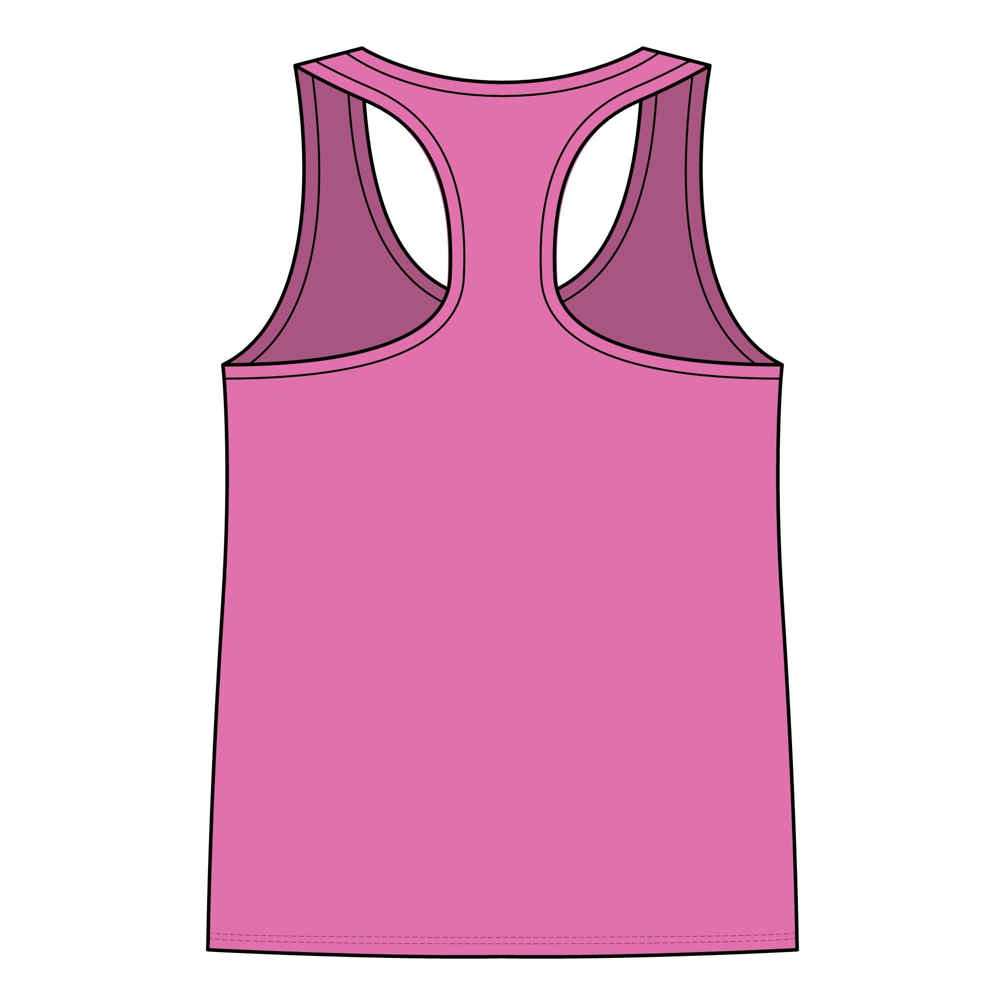 Racerback Tank — "Turn Up The Hank, Let's Drank" Leopard Print Graphic - Rooted & Reckless Co.