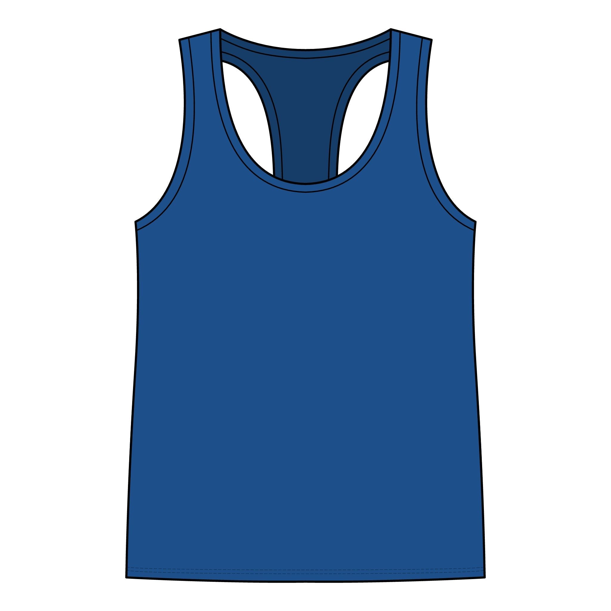 Racerback Tank — "Turn Up The Hank, Let's Drank" Leopard Print Graphic - Rooted & Reckless Co.