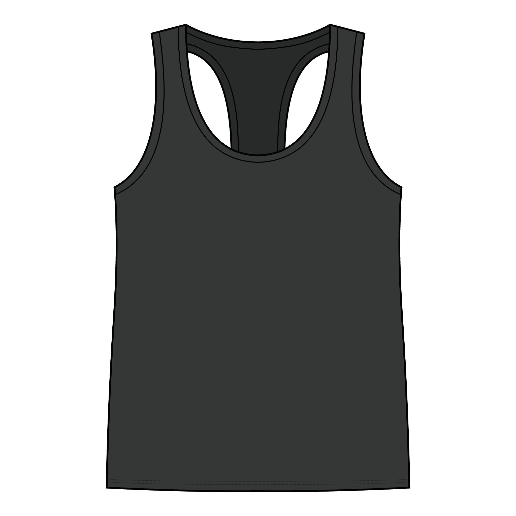 Racerback Tank — "Turn Up The Hank, Let's Drank" Leopard Print Graphic - Rooted & Reckless Co.