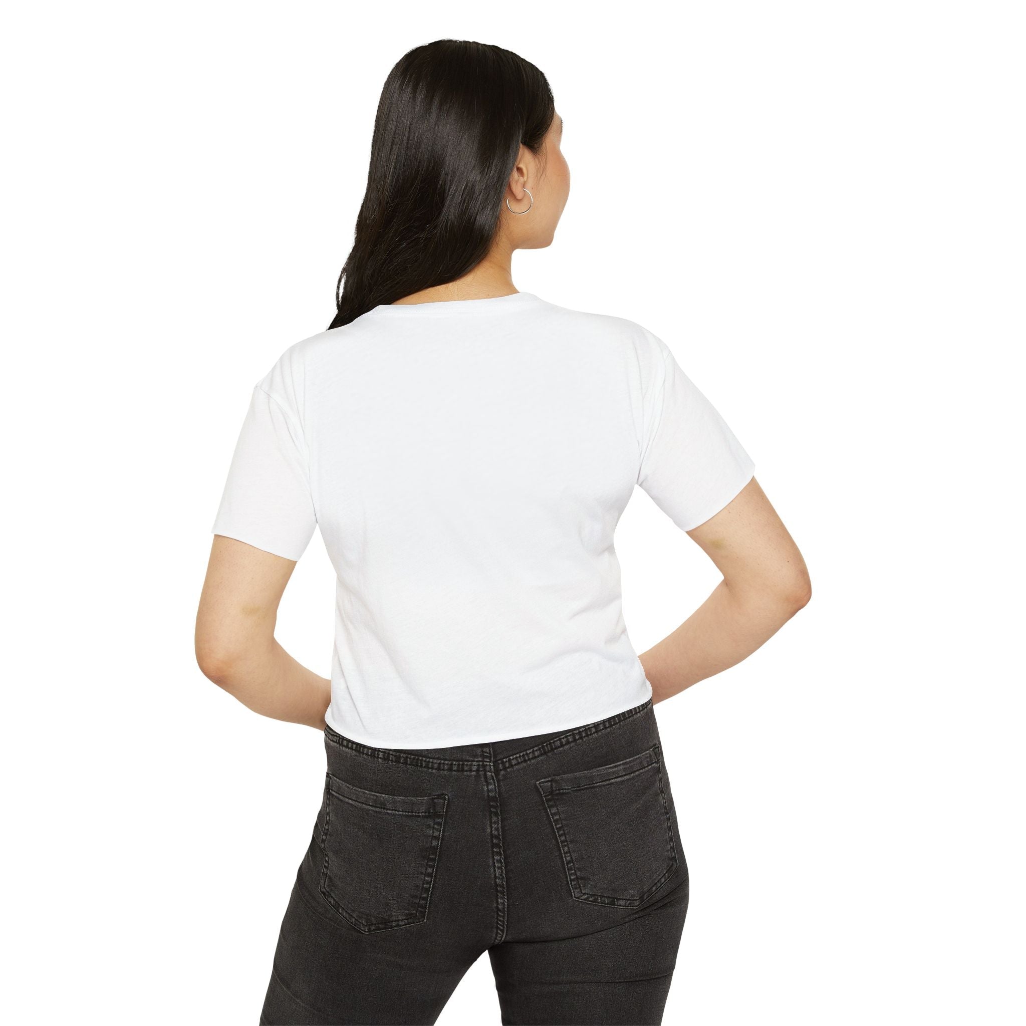 Raised on 90s Country Crop Top — Women's Festival Graphic Tee - Rooted & Reckless Co.
