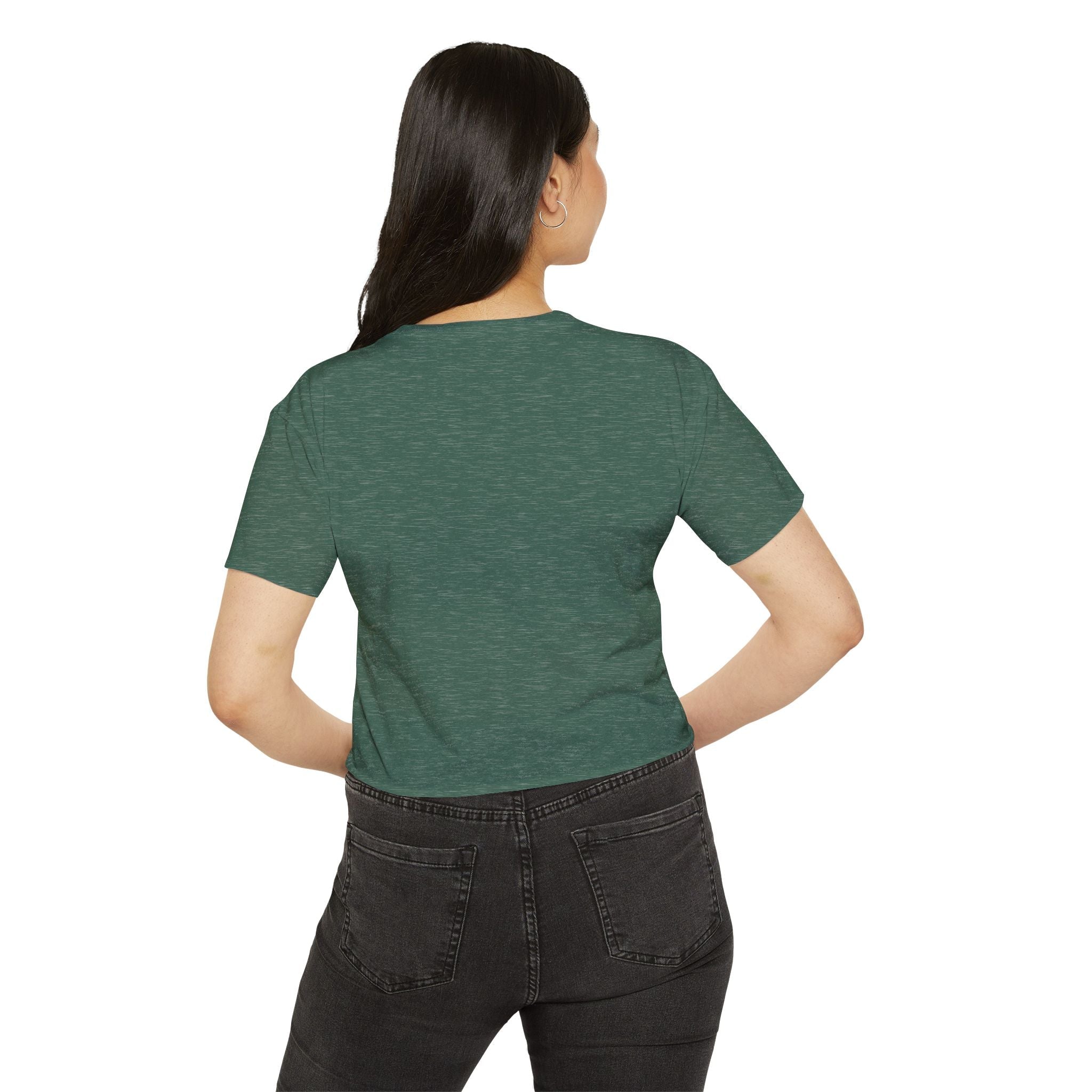 Raised on 90s Country Crop Top — Women's Festival Graphic Tee - Rooted & Reckless Co.