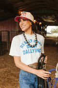 Really Busy Dilly Dallying Graphic Tee - Rooted & Reckless Co.