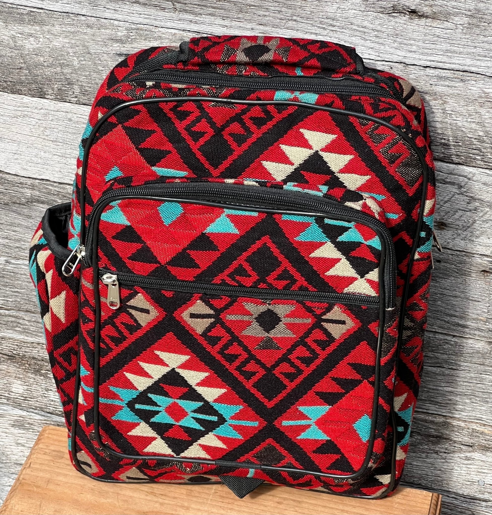 Red Backpack - Rooted & Reckless Co.