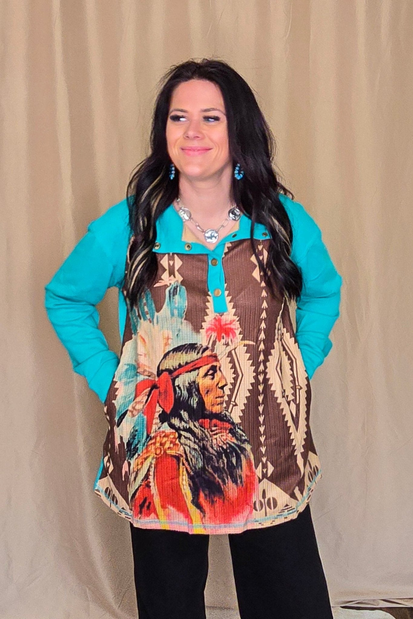 Red Cliffs Pullover - small remains - Rooted & Reckless Co.