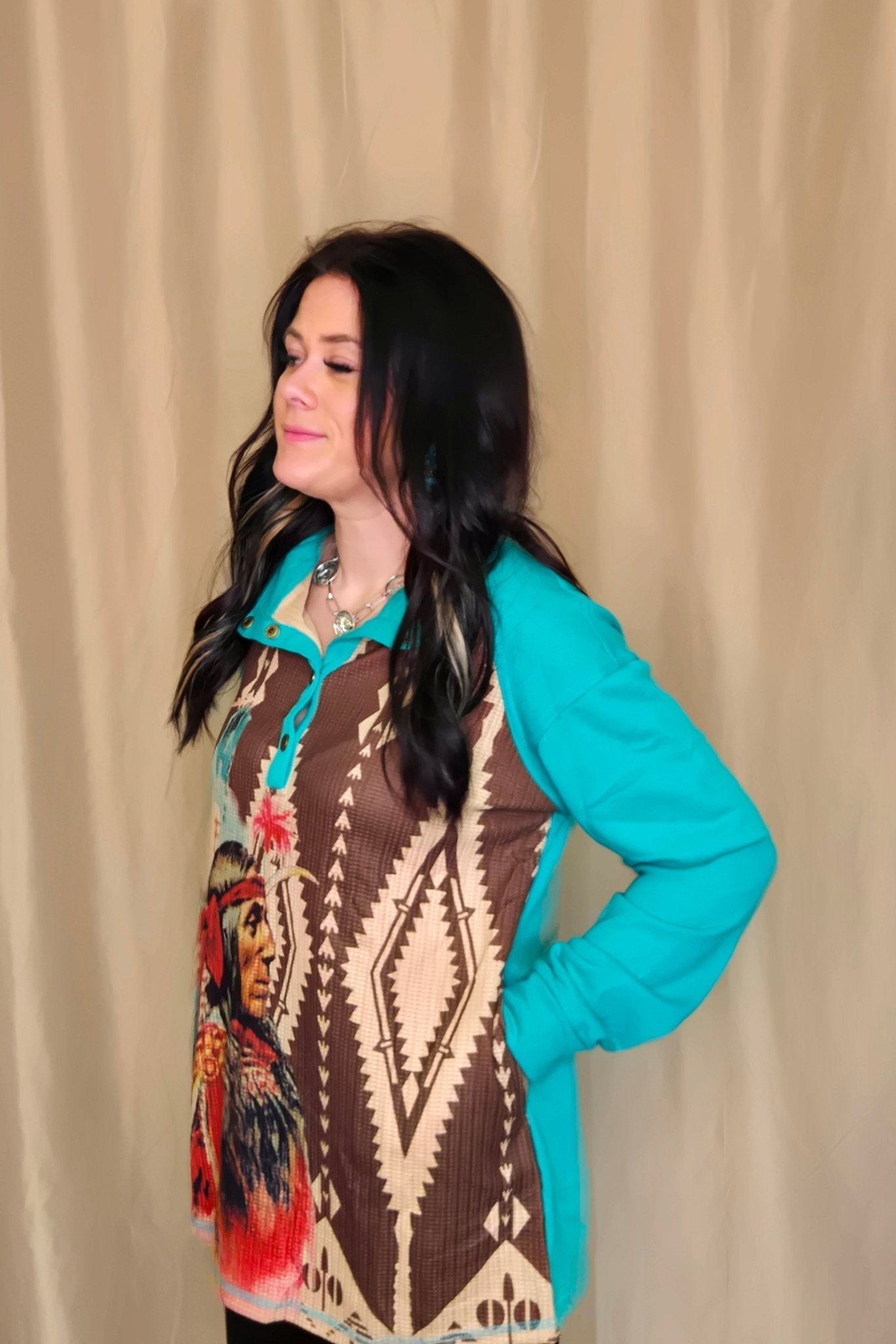 Red Cliffs Pullover - small remains - Rooted & Reckless Co.
