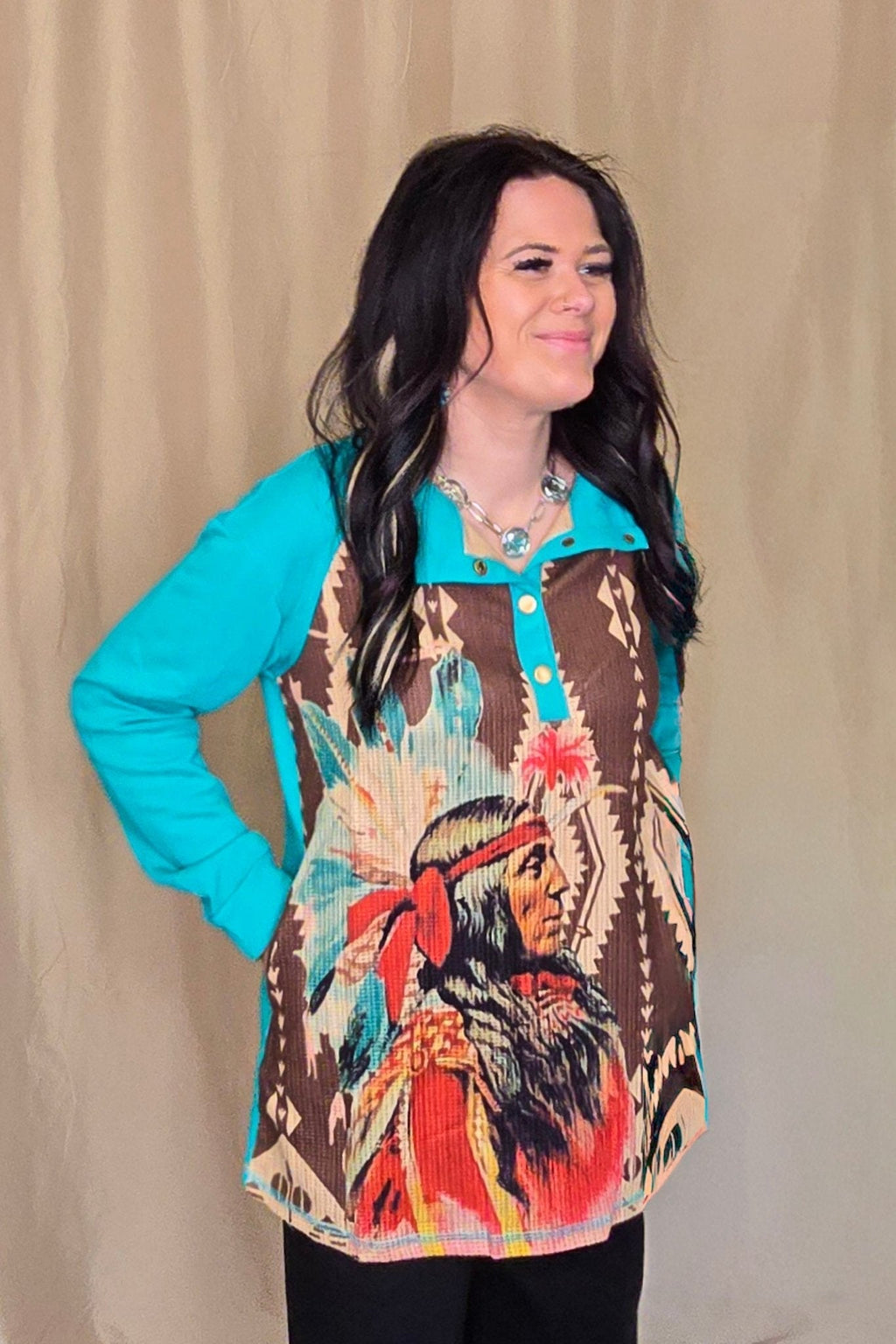 Red Cliffs Pullover - small remains - Rooted & Reckless Co.