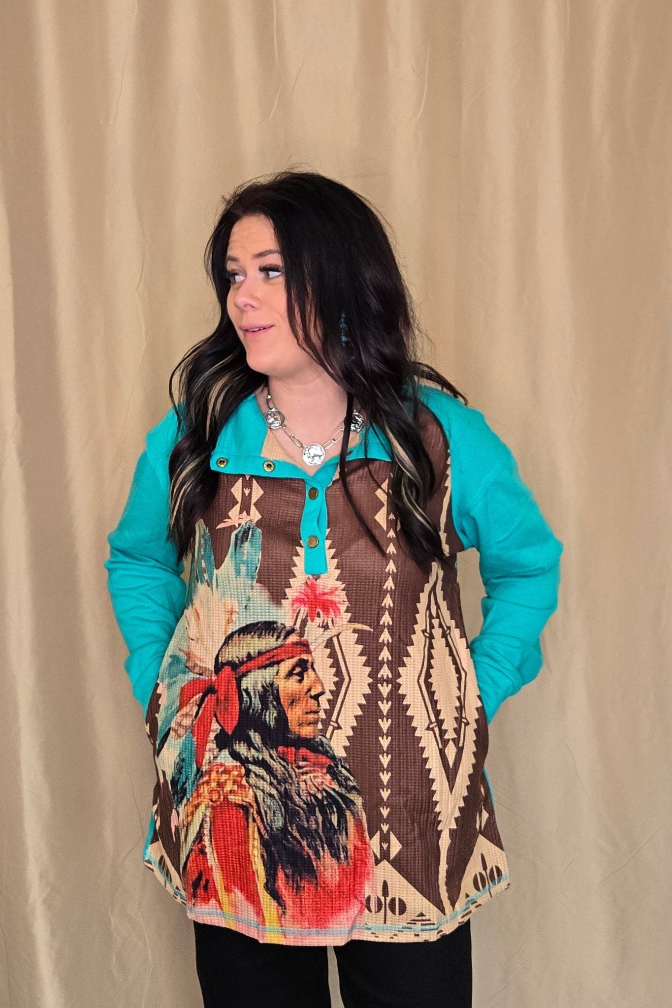Red Cliffs Pullover - small remains - Rooted & Reckless Co.