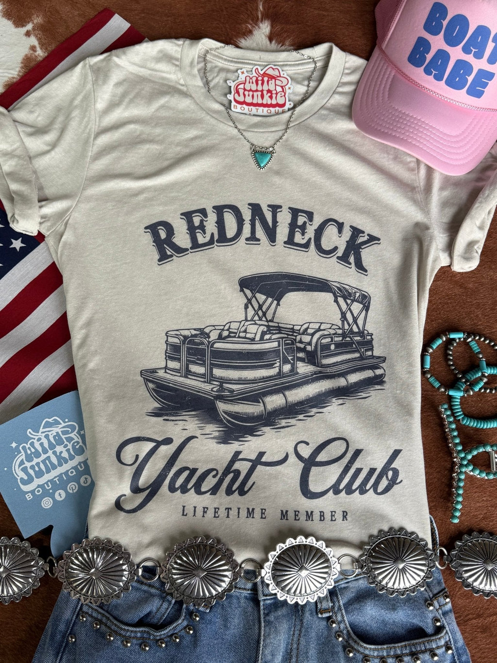 Redneck Yacht Club Graphic Tee - Rooted & Reckless Co.