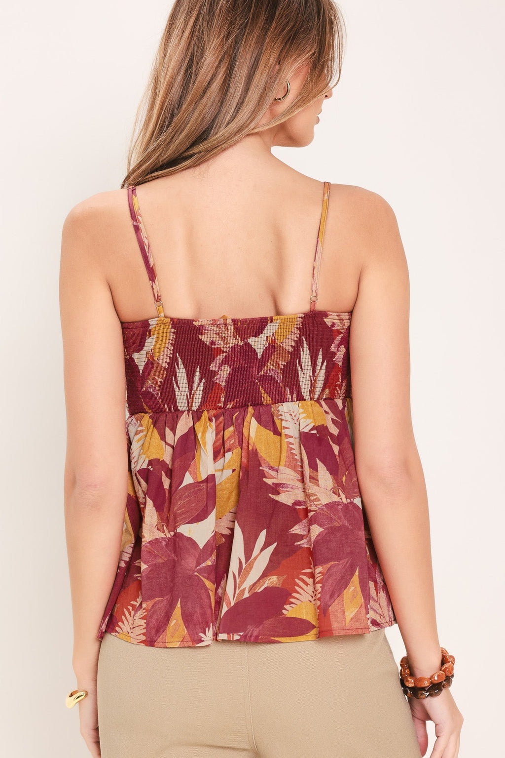 RESORT DREAM PALAZZO WOVEN TOP - Rooted & Reckless Co.