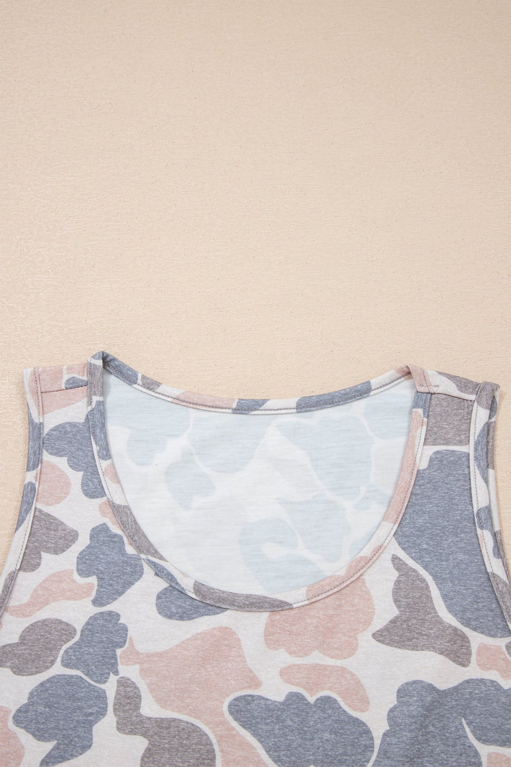 Retro Camo Oversize Tank Top - Rooted & Reckless Co.