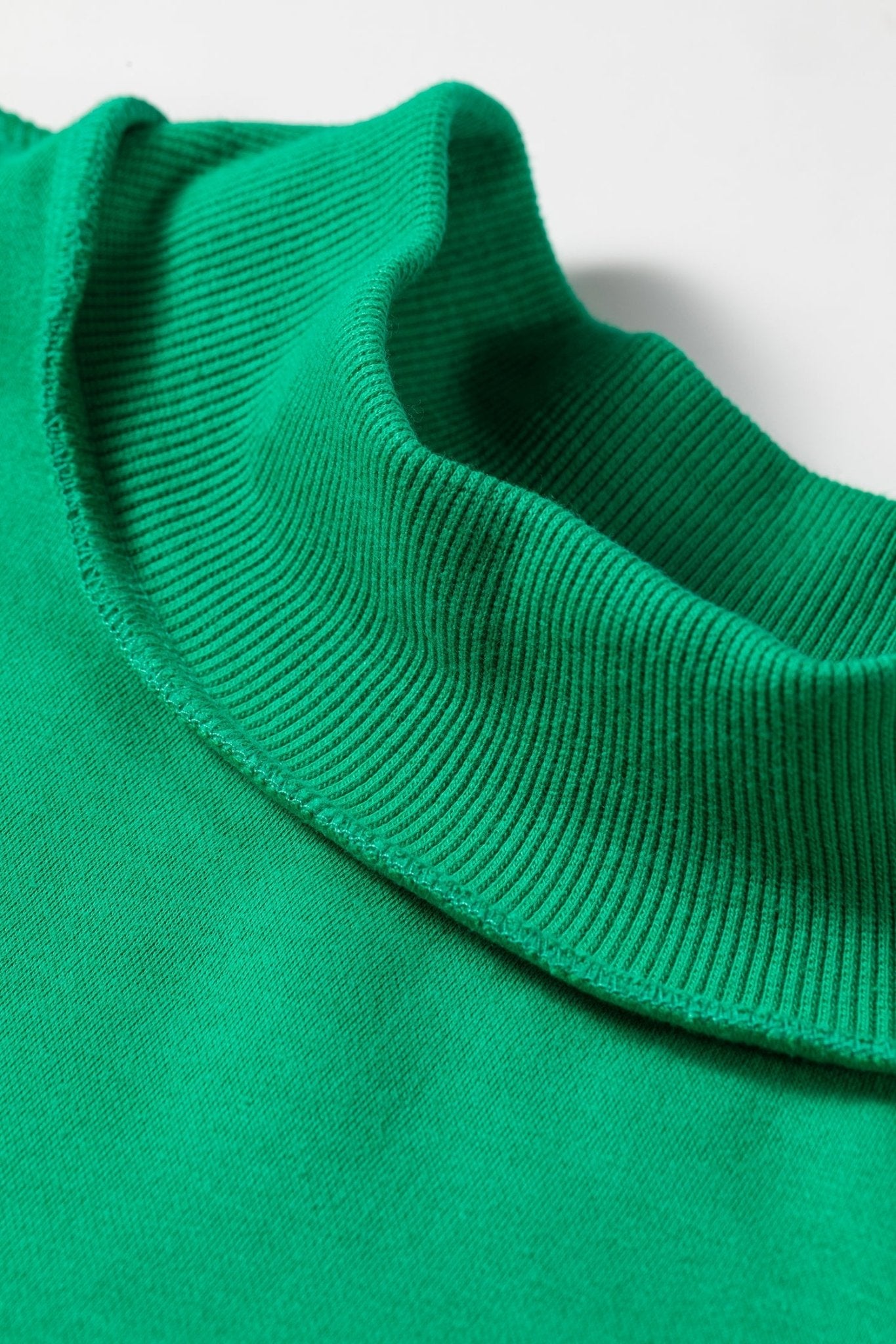 Reversible Mock Neck Oversize Drop Shoulder Sweatshirt - Rooted & Reckless Co.