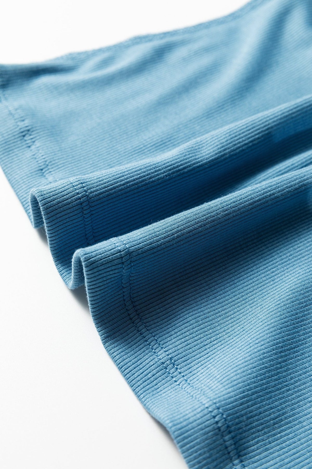 Ribbed Cap Sleeve Crewneck Shirt - Rooted & Reckless Co.