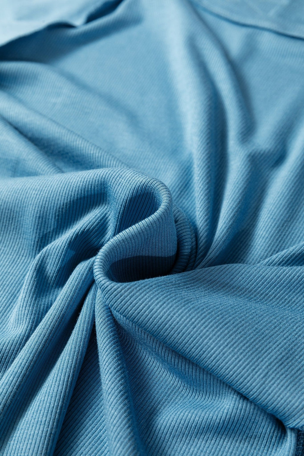 Ribbed Cap Sleeve Crewneck Shirt - Rooted & Reckless Co.