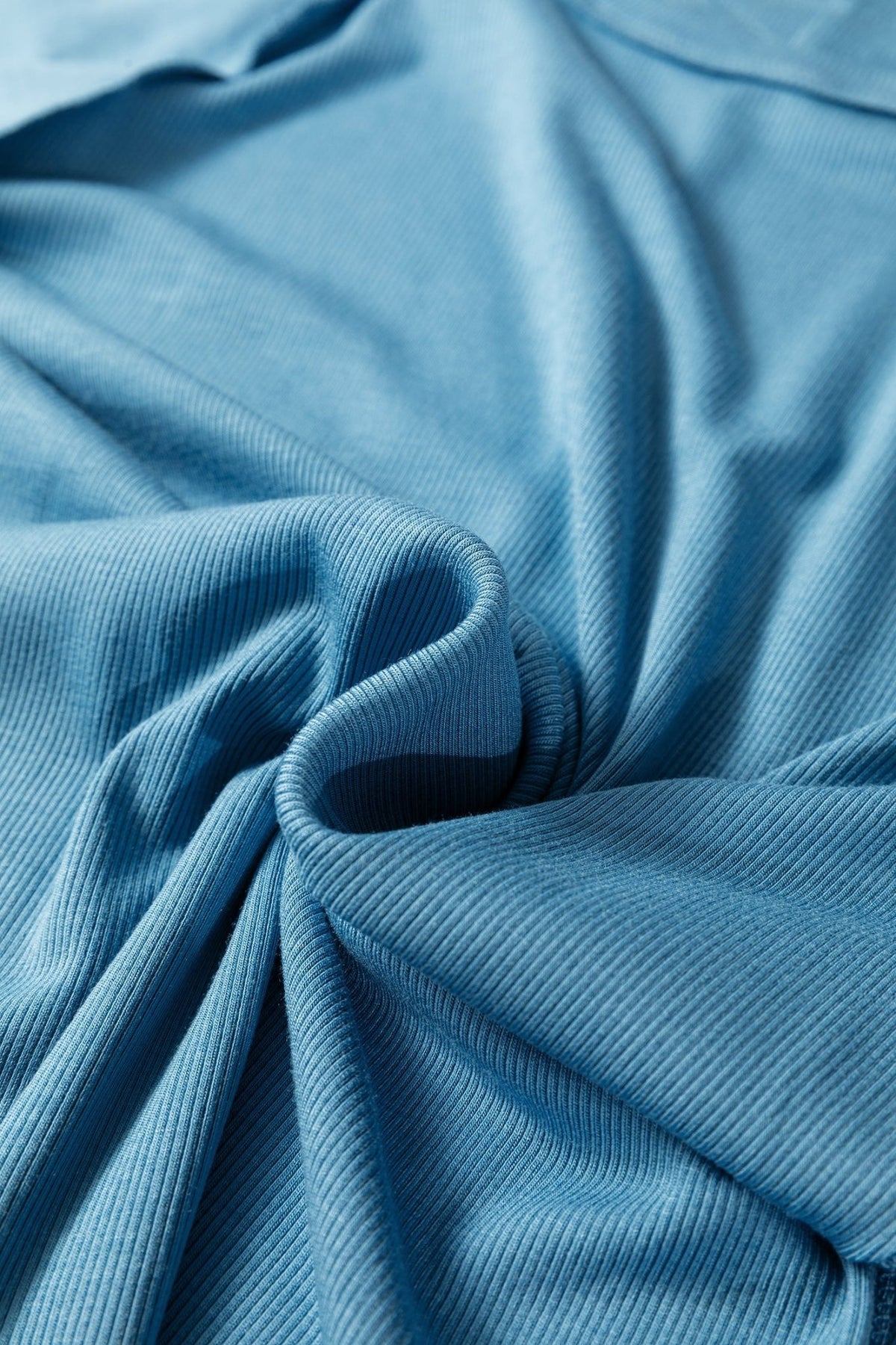 Ribbed Cap Sleeve Crewneck Shirt - Rooted & Reckless Co.