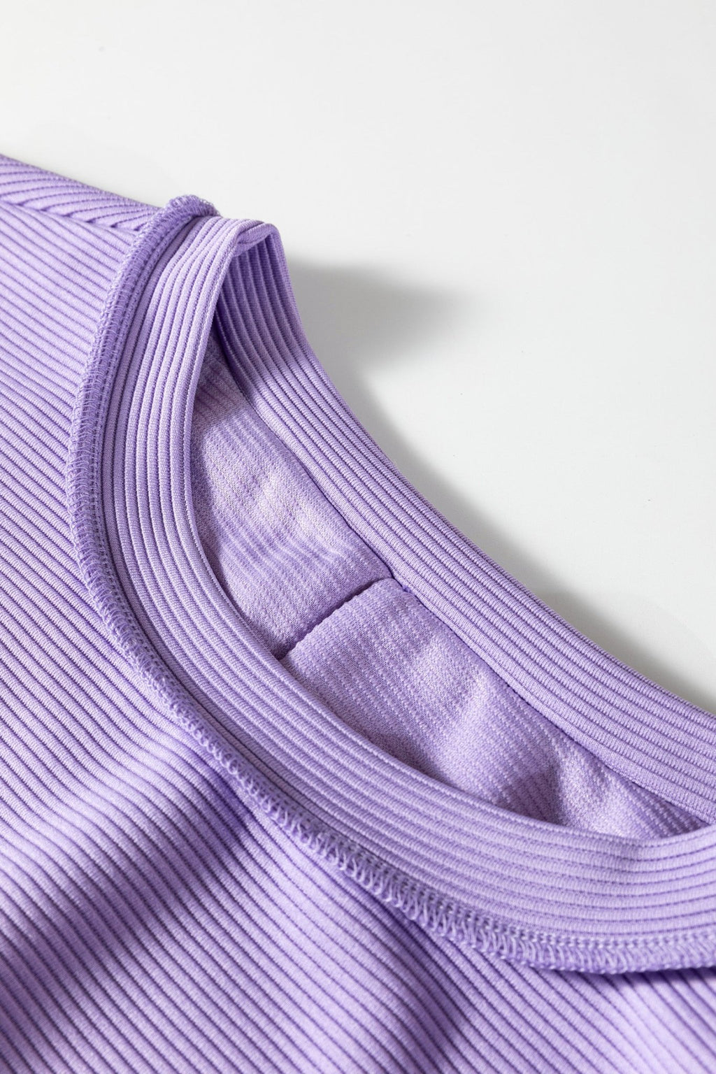 Ribbed Exposed Seam Drop Shoulder Pullover - Rooted & Reckless Co.