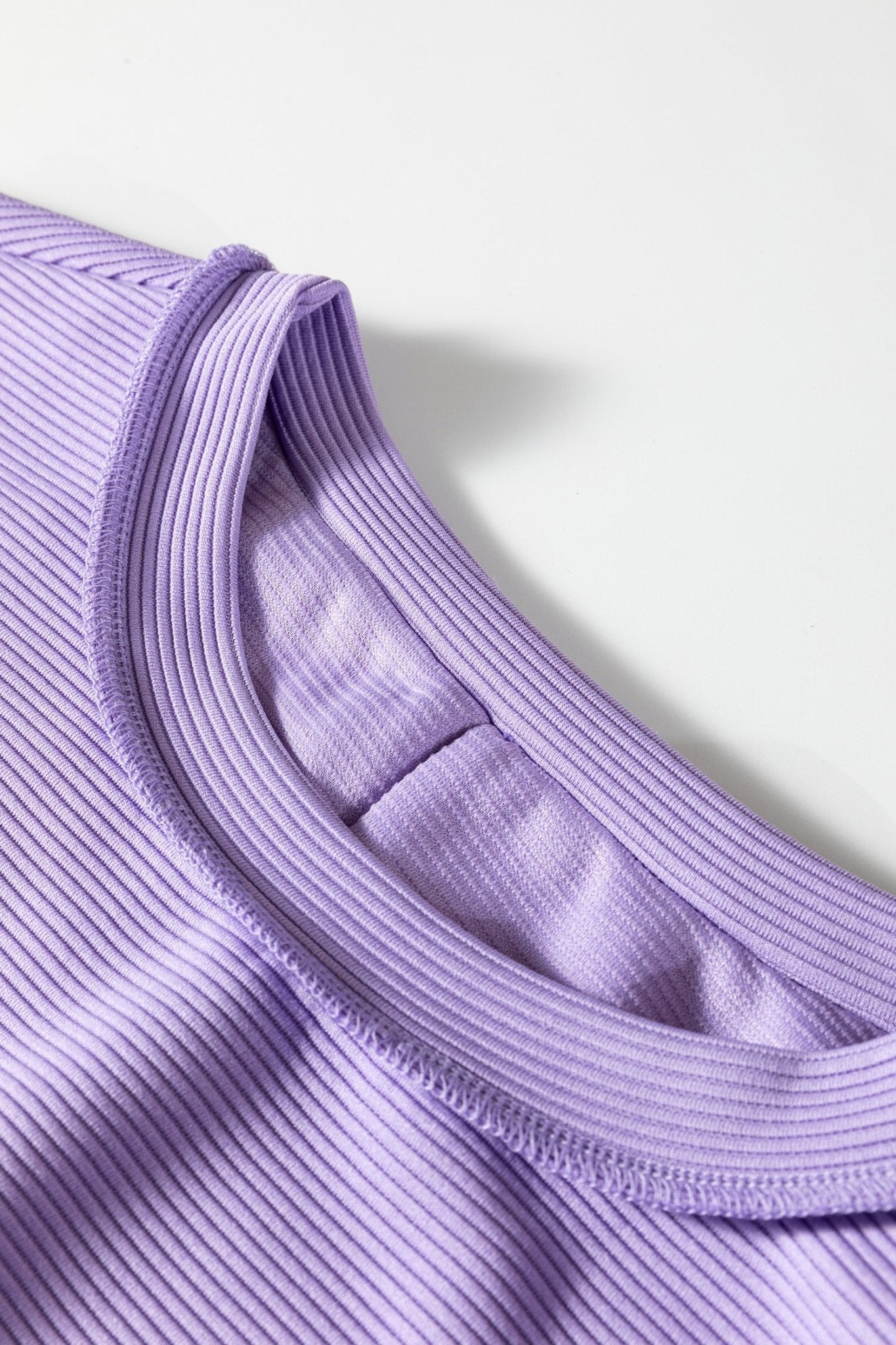 Ribbed Exposed Seam Drop Shoulder Pullover - Rooted & Reckless Co.