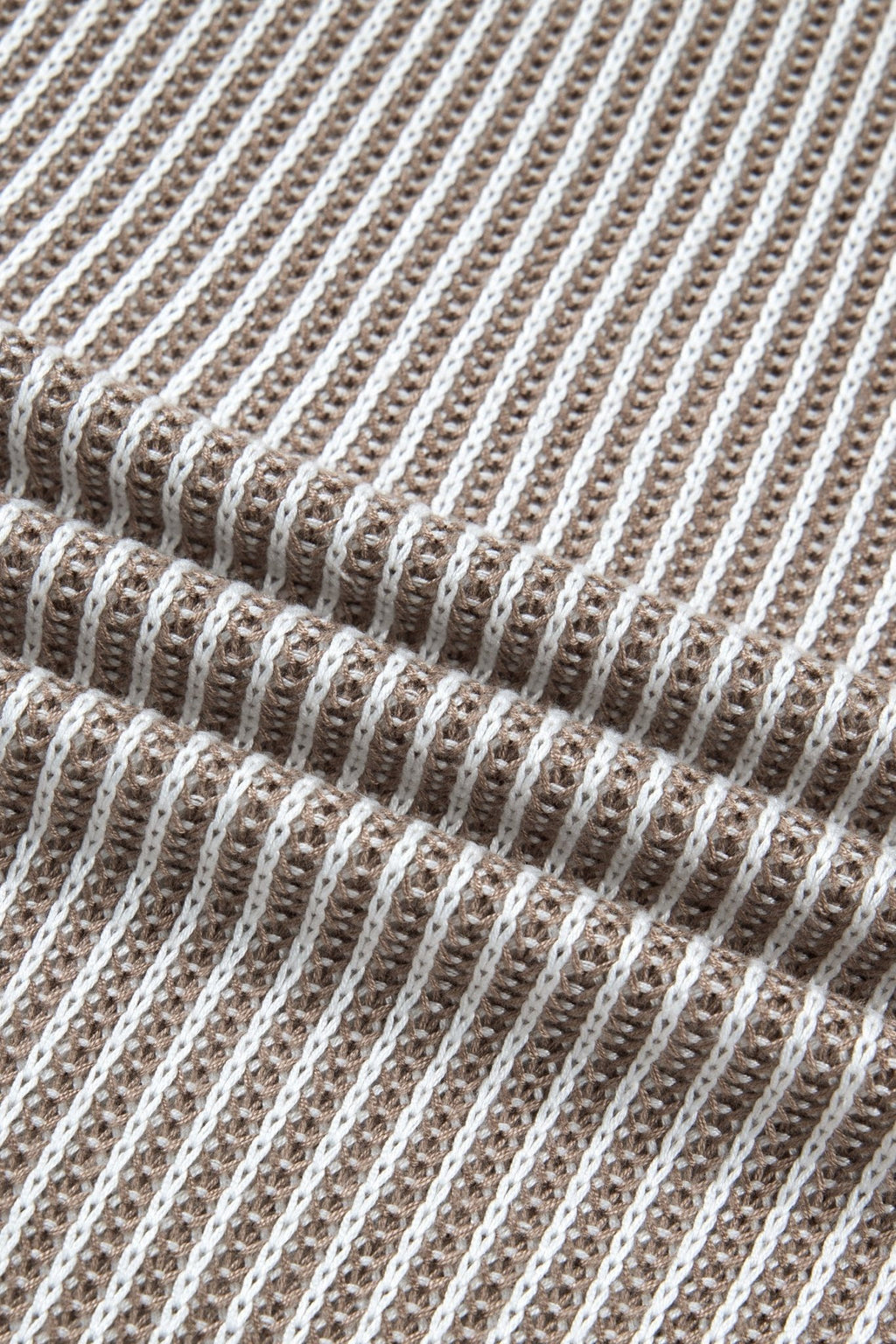 Ribbed Knit Contrast Trim Sweater Tank Top - Rooted & Reckless Co.