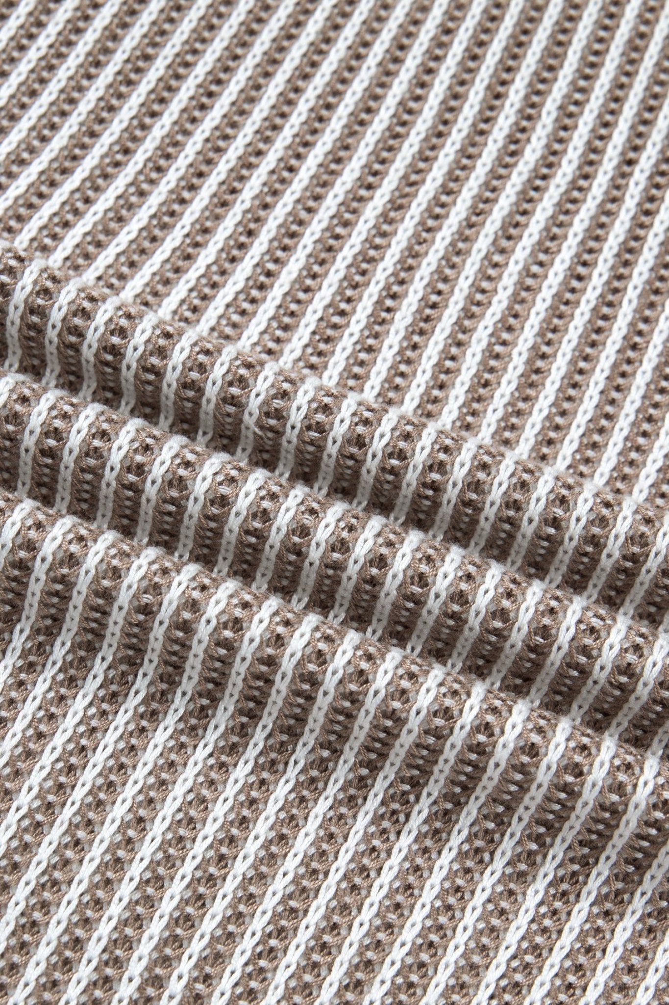 Ribbed Knit Contrast Trim Sweater Tank Top - Rooted & Reckless Co.