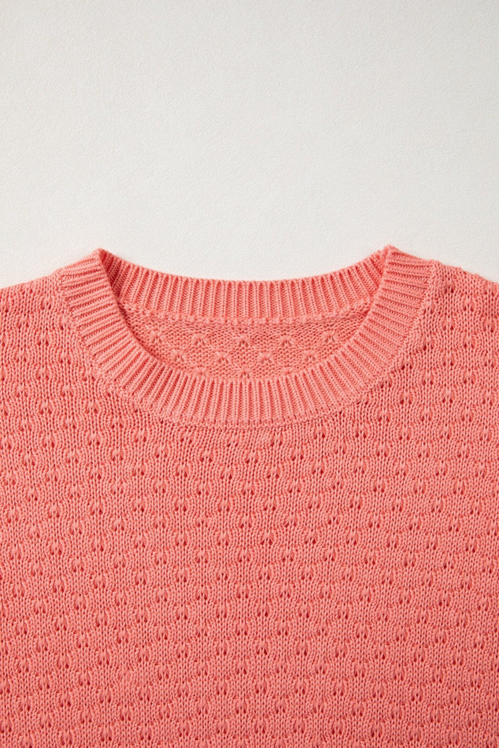 Ribbed Knit Drop Shoulder Long Sleeve Sweater - Rooted & Reckless Co.
