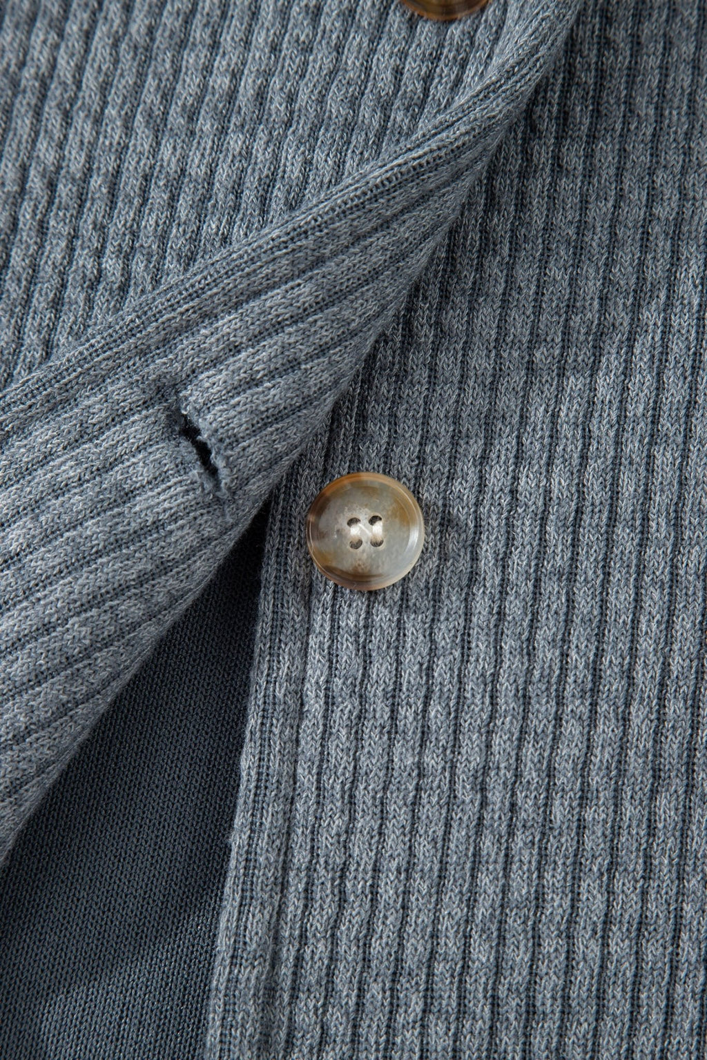 Ribbed Knit Flap Pocket Button-Up Shacket - Rooted & Reckless Co.